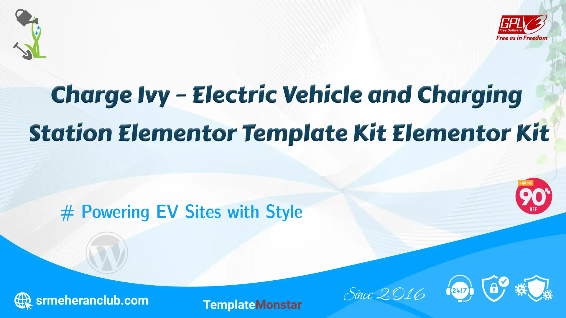 Charge Ivy – Electric Vehicle and Charging Station Elementor Template Kit Elementor Kit