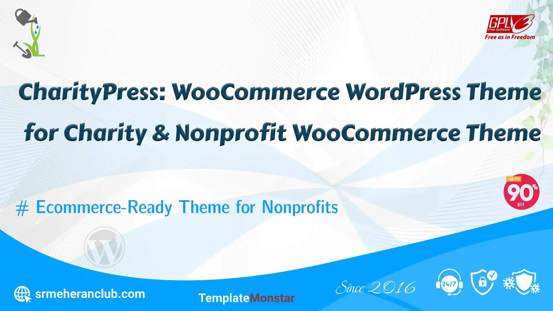 CharityPress: WooCommerce WordPress Theme for Charity & Nonprofit WooCommerce Theme