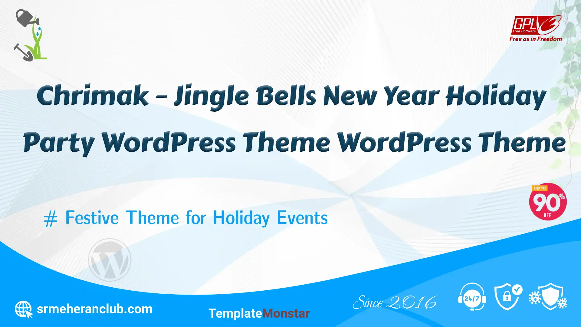 Chrimak – Jingle Bells New Year Holiday Party WordPress Theme WordPress Theme — Theme by Templatemonster