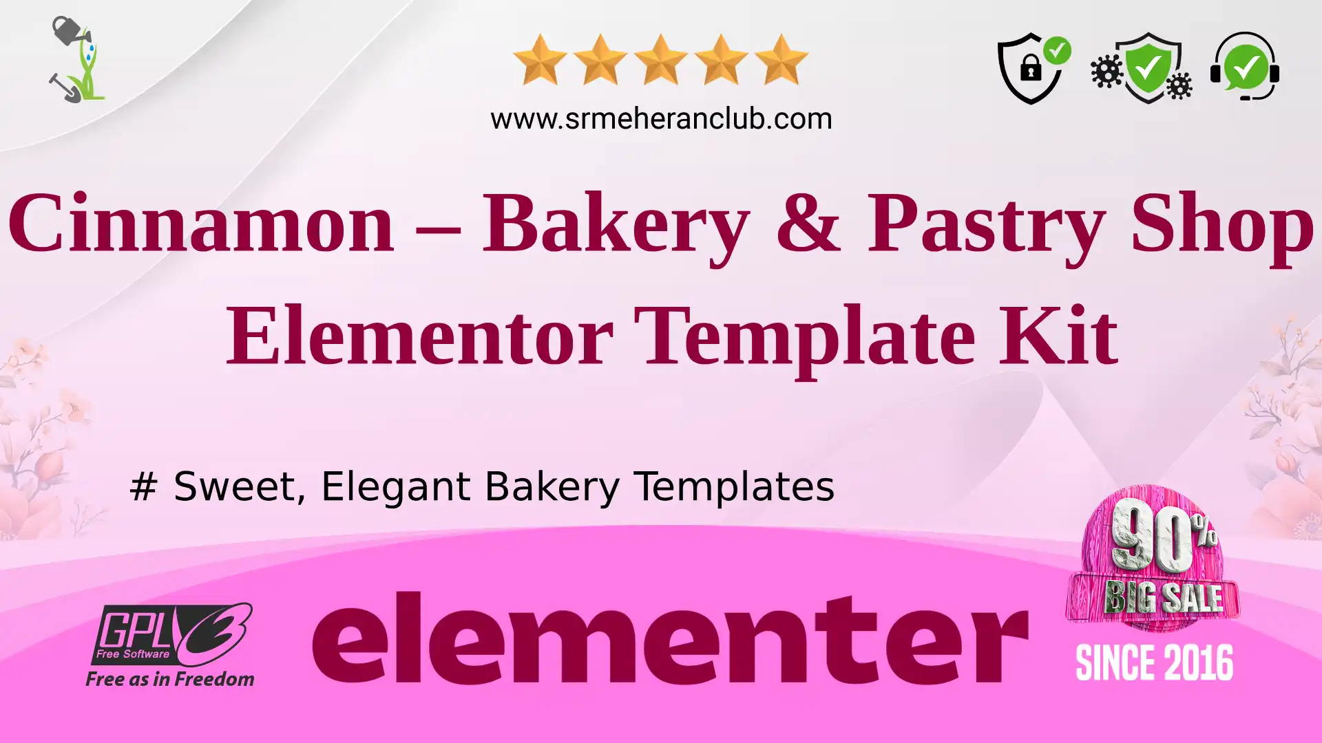 Cinnamon – Bakery & Pastry Shop Elementor Template Kit — Elementor Kit by Themeforest