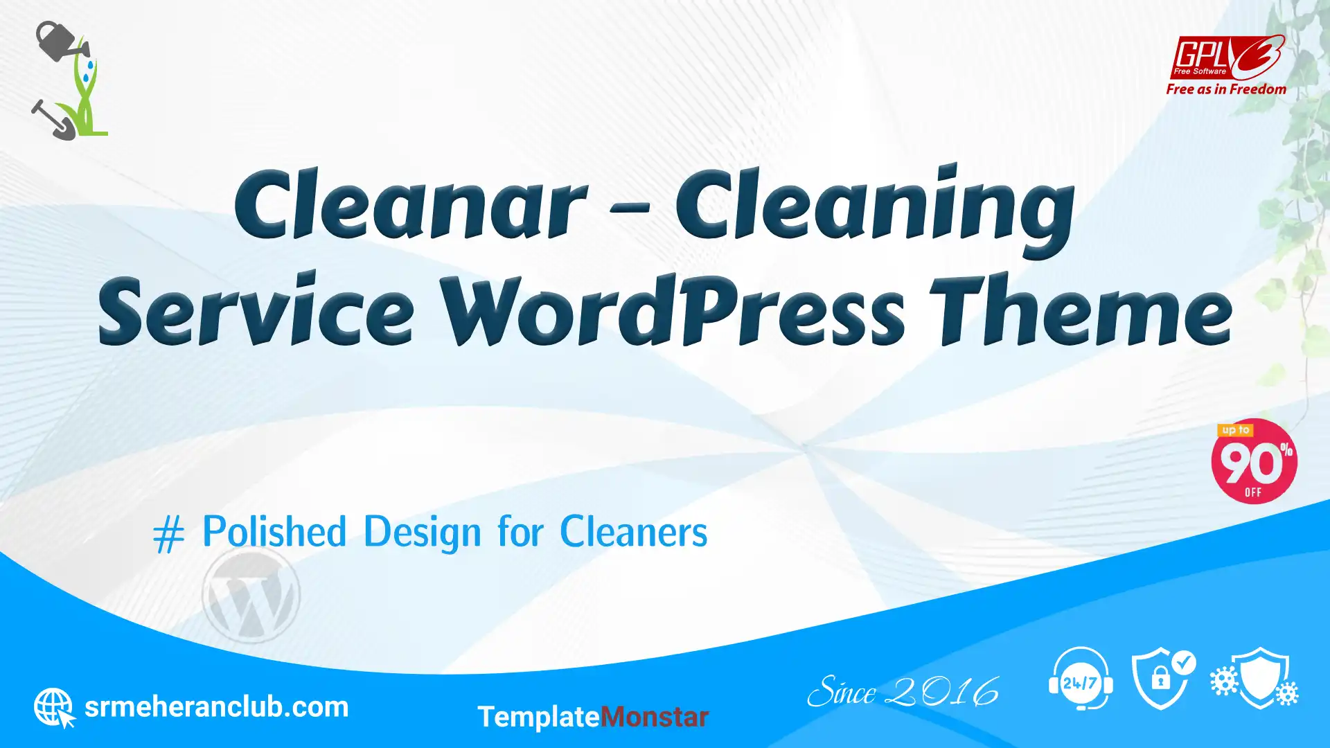 Cleanar – Cleaning Service WordPress Theme — Theme by Templatemonster