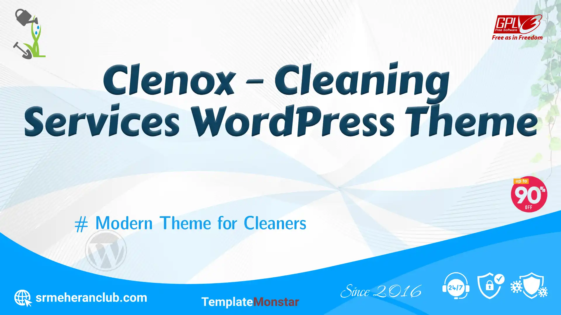 Clenox – Cleaning Services WordPress Theme — Theme by Templatemonster