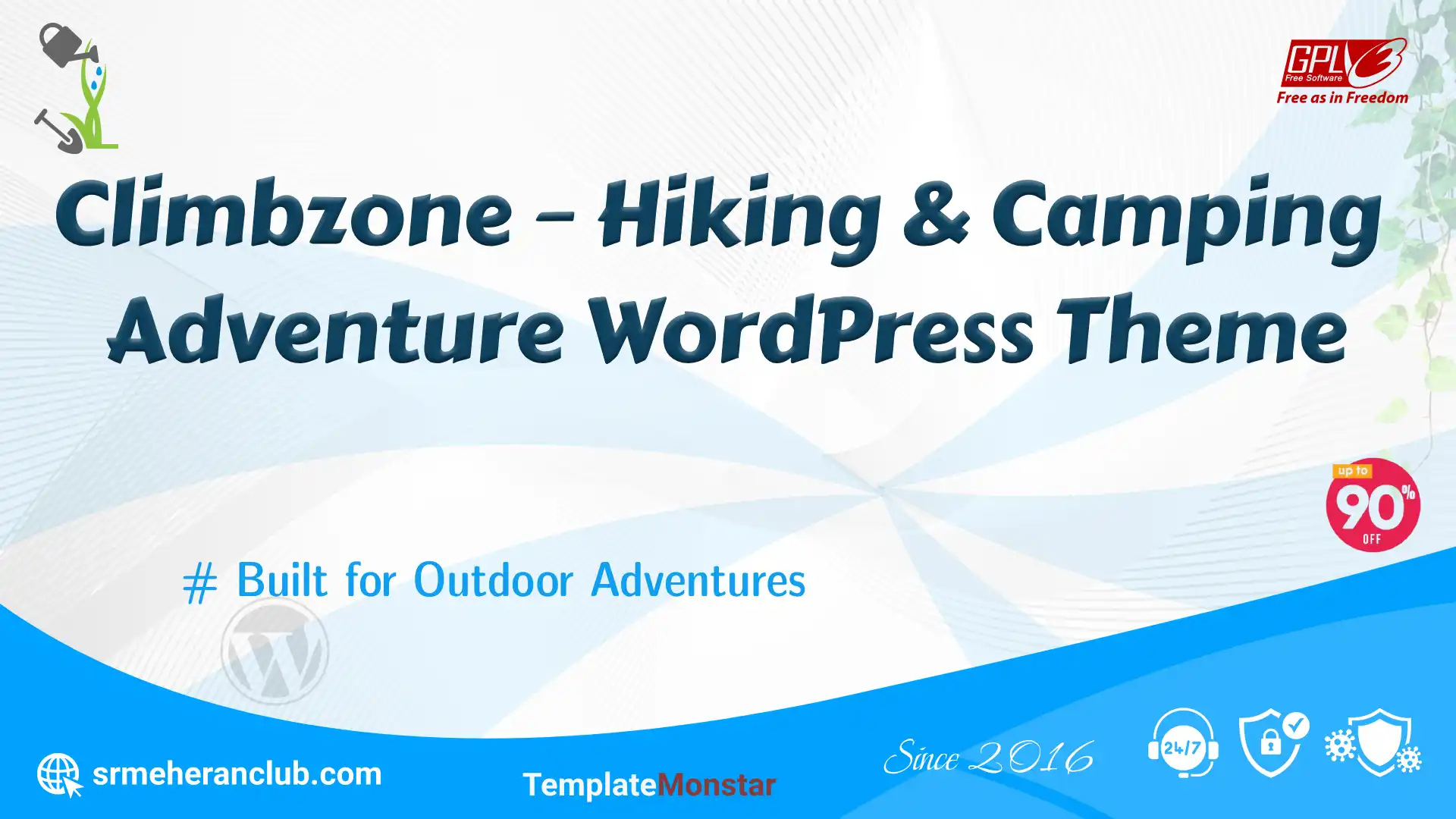 Climbzone – Hiking & Camping Adventure WordPress Theme — Theme by Templatemonster