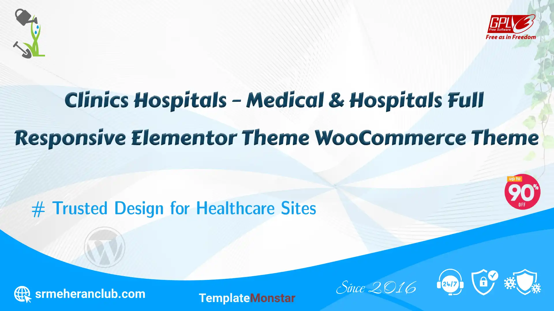 Clinics Hospitals – Medical & Hospitals Full Responsive Elementor Theme WooCommerce Theme
