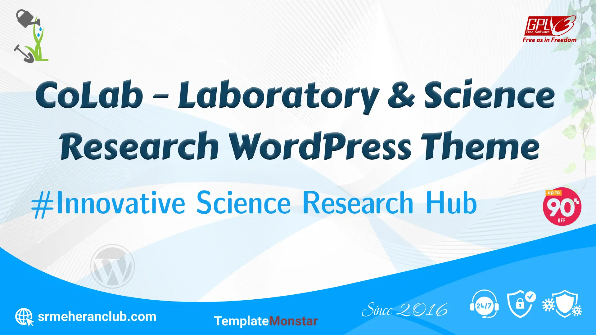 CoLab – Laboratory & Science Research WordPress Theme — Theme by Templatemonster