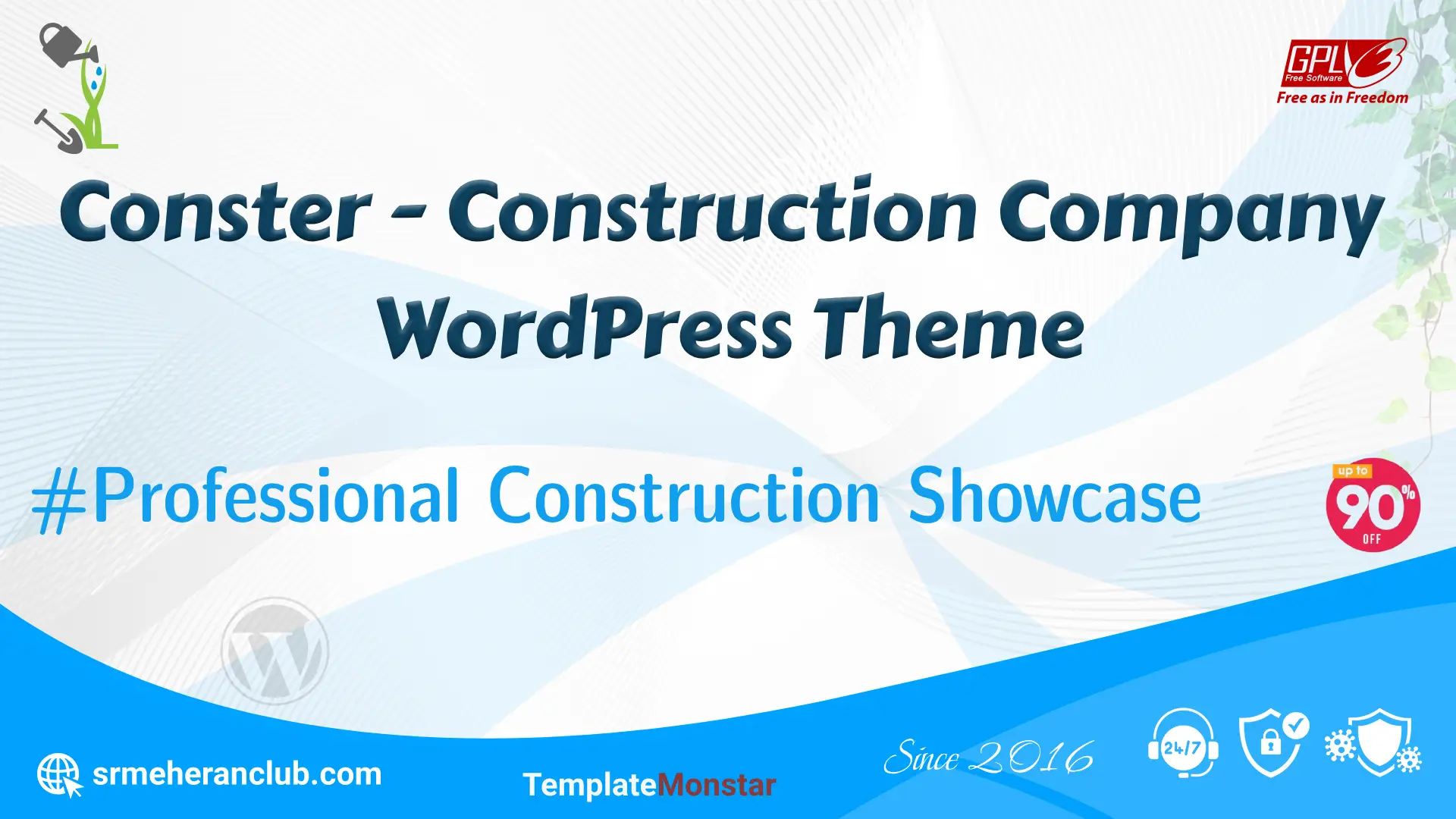 Conster – Construction Company WordPress Theme