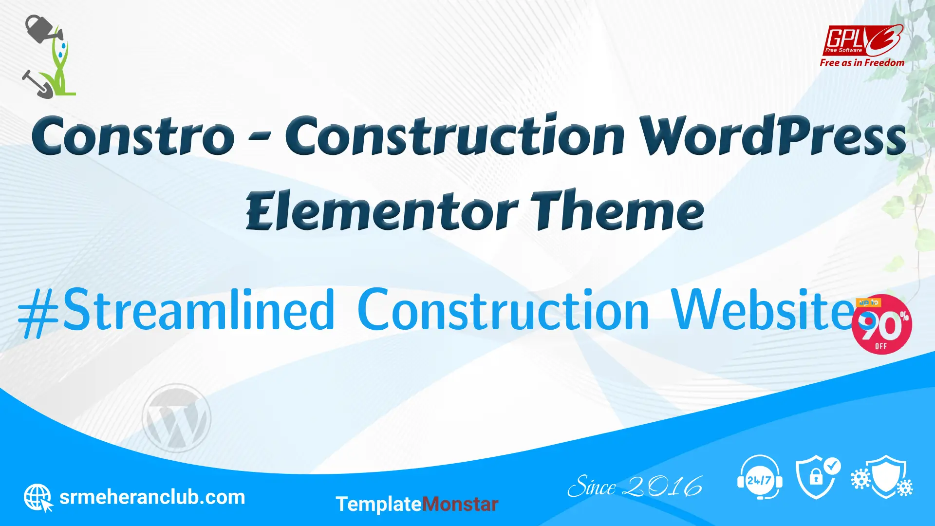 Constro – Construction WordPress Elementor Theme — Theme by Templatemonster