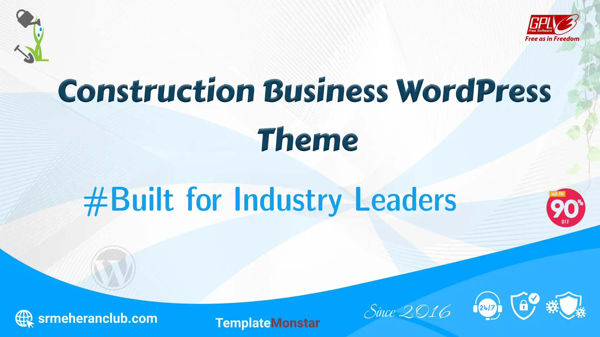 Construction Business WordPress Theme — Theme by Templatemonster