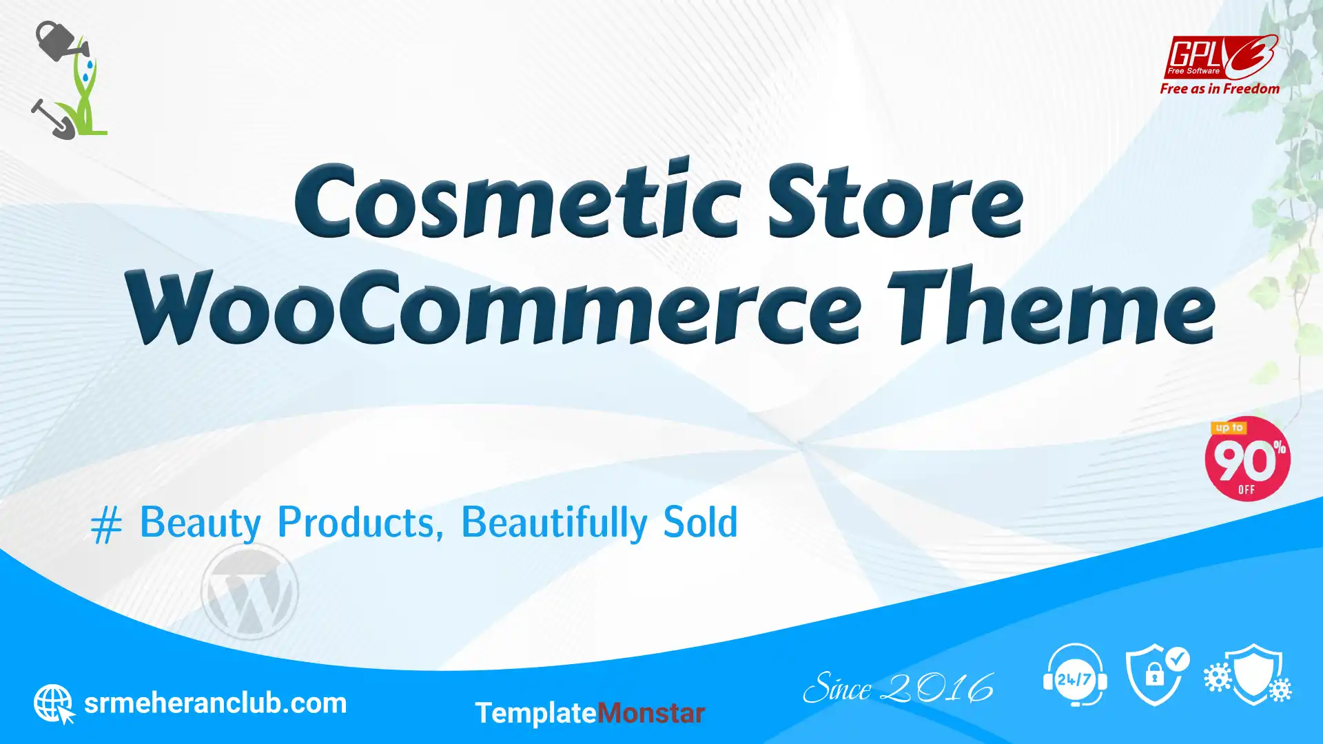 Cosmetic Store WooCommerce Theme — Theme by Templatemonster