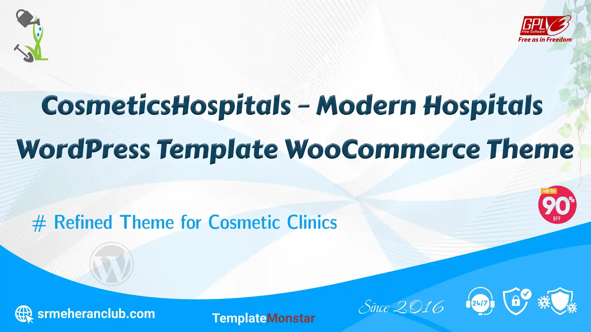CosmeticsHospitals – Modern Hospitals WordPress Template WooCommerce Theme