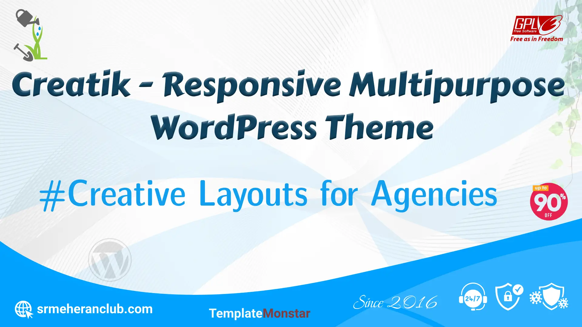 Creatik – Responsive Multipurpose WordPress Theme — Theme by Templatemonster