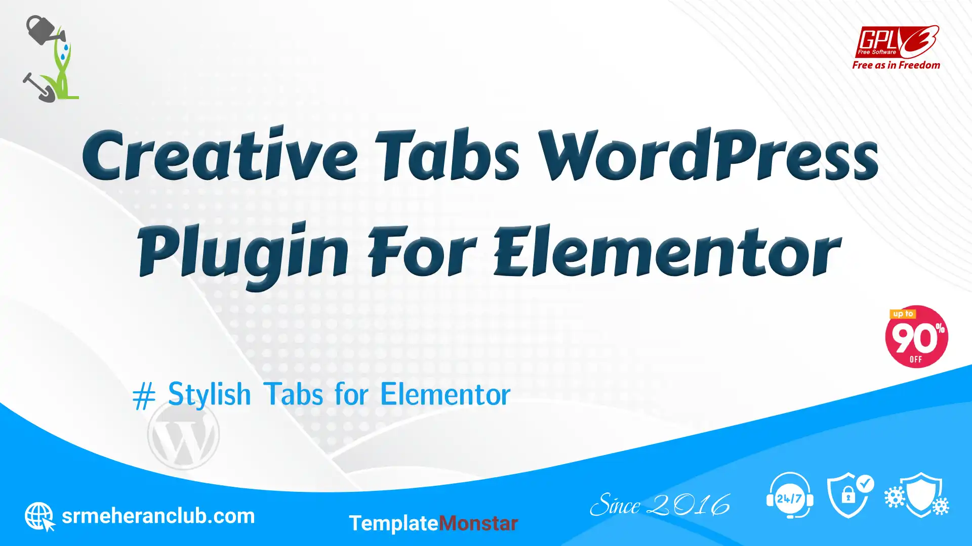 Creative Tabs WordPress Plugin For Elementor — Plugin by Templatemonster