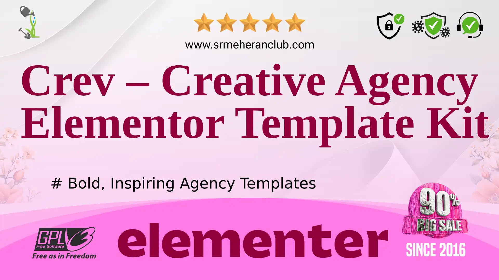Crev – Creative Agency Elementor Template Kit — Elementor Kit by Themeforest