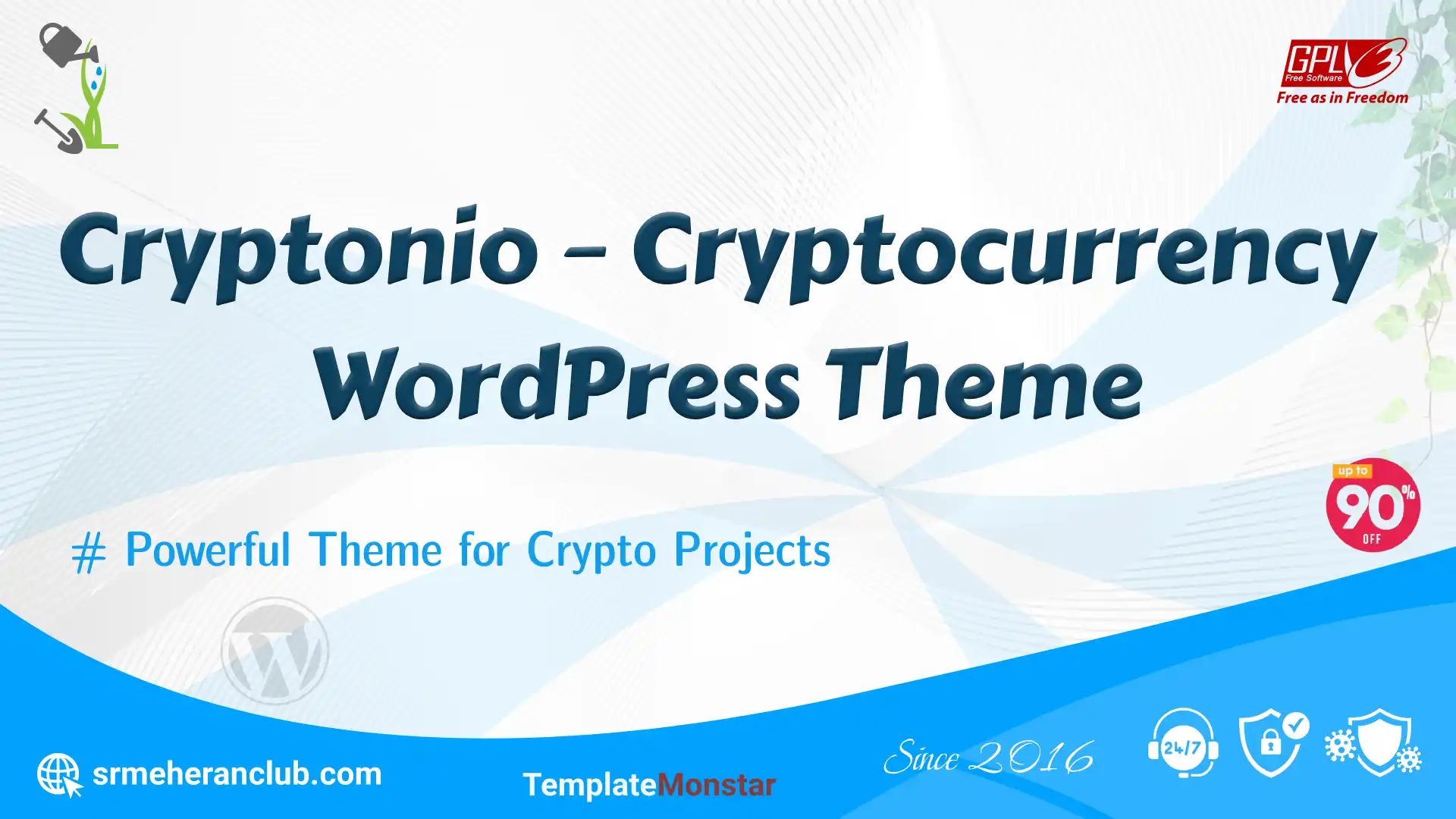 Cryptonio – Cryptocurrency WordPress Theme — Theme by Templatemonster
