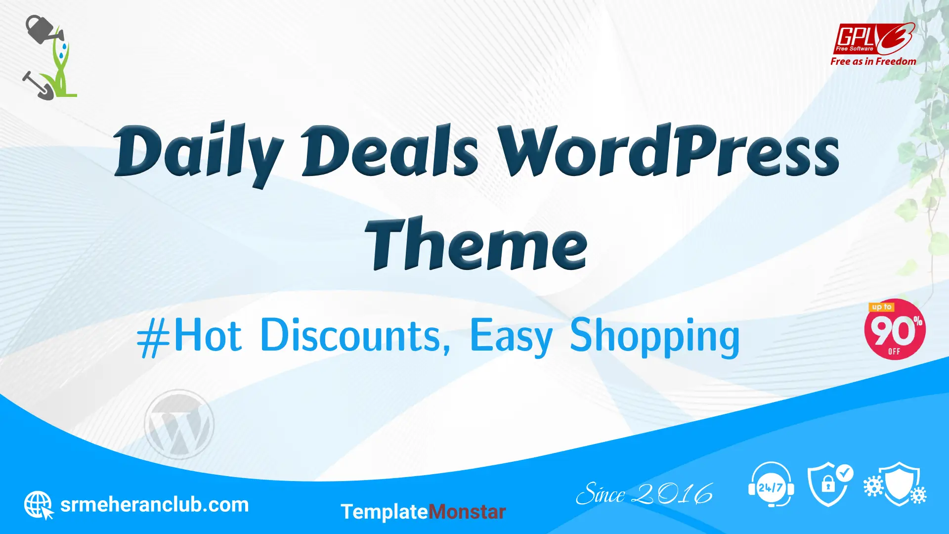 Daily Deals WordPress Theme — Theme by Templatemonster