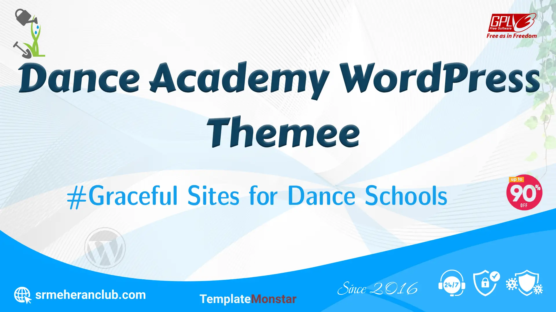 Dance Academy WordPress Themee — Theme by Templatemonster