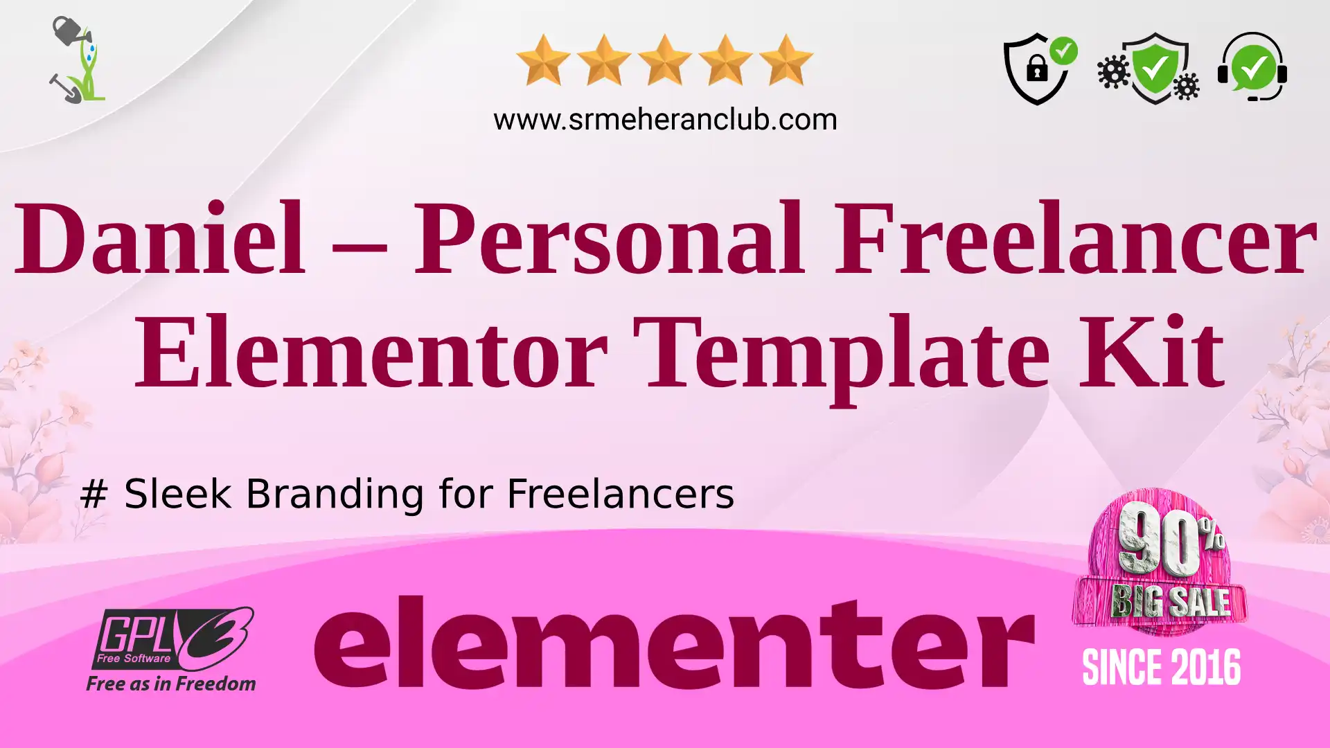 Daniel – Personal Freelancer Elementor Template Kit — Elementor Kit by Themeforest