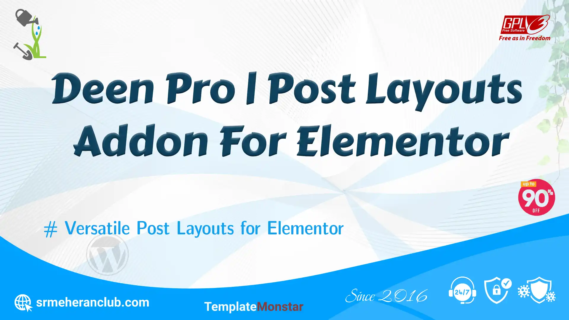 Deen Pro | Post Layouts Addon For Elementor — Theme by Templatemonster