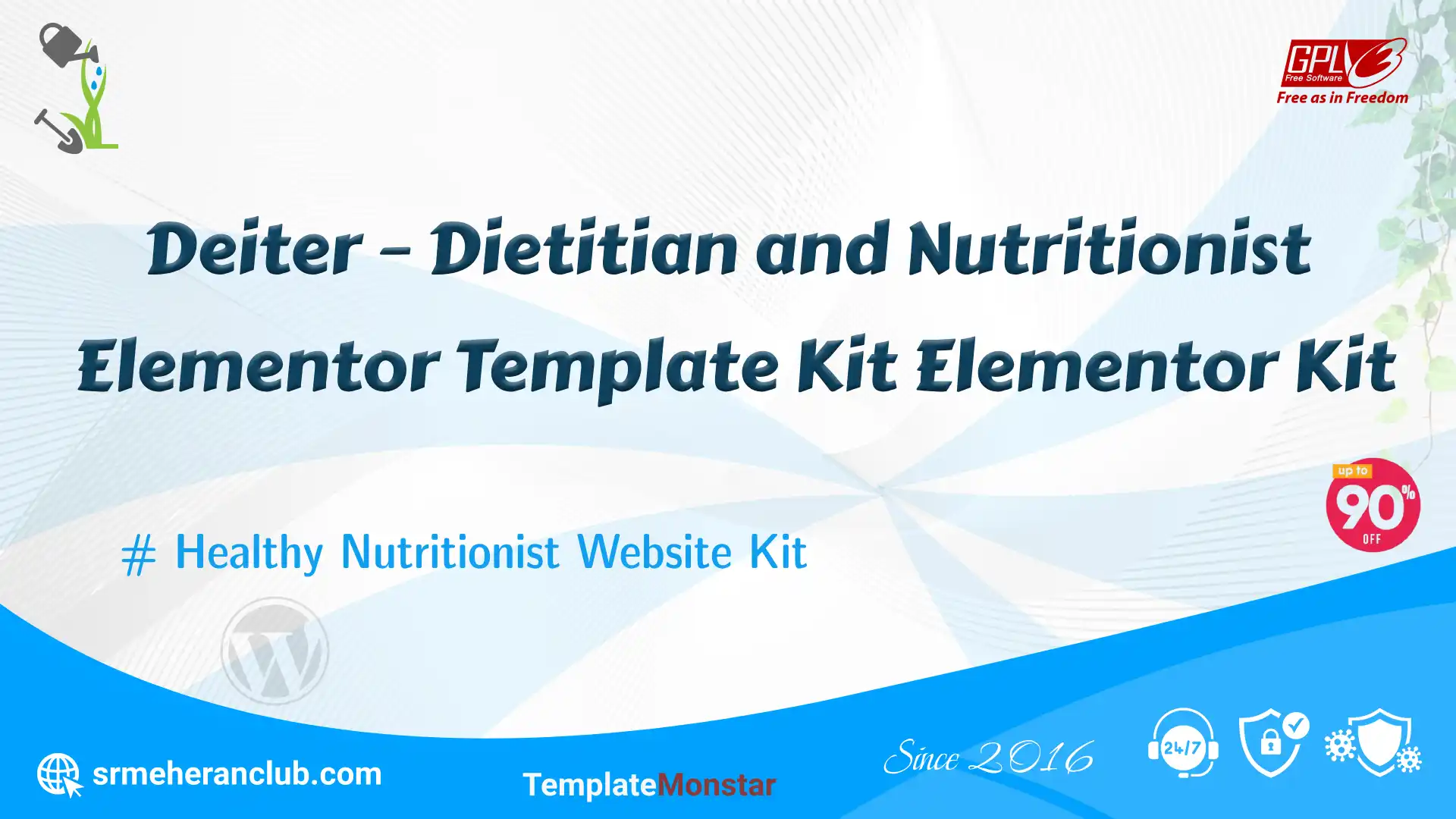 Deiter – Dietitian and Nutritionist Elementor Template Kit Elementor Kit