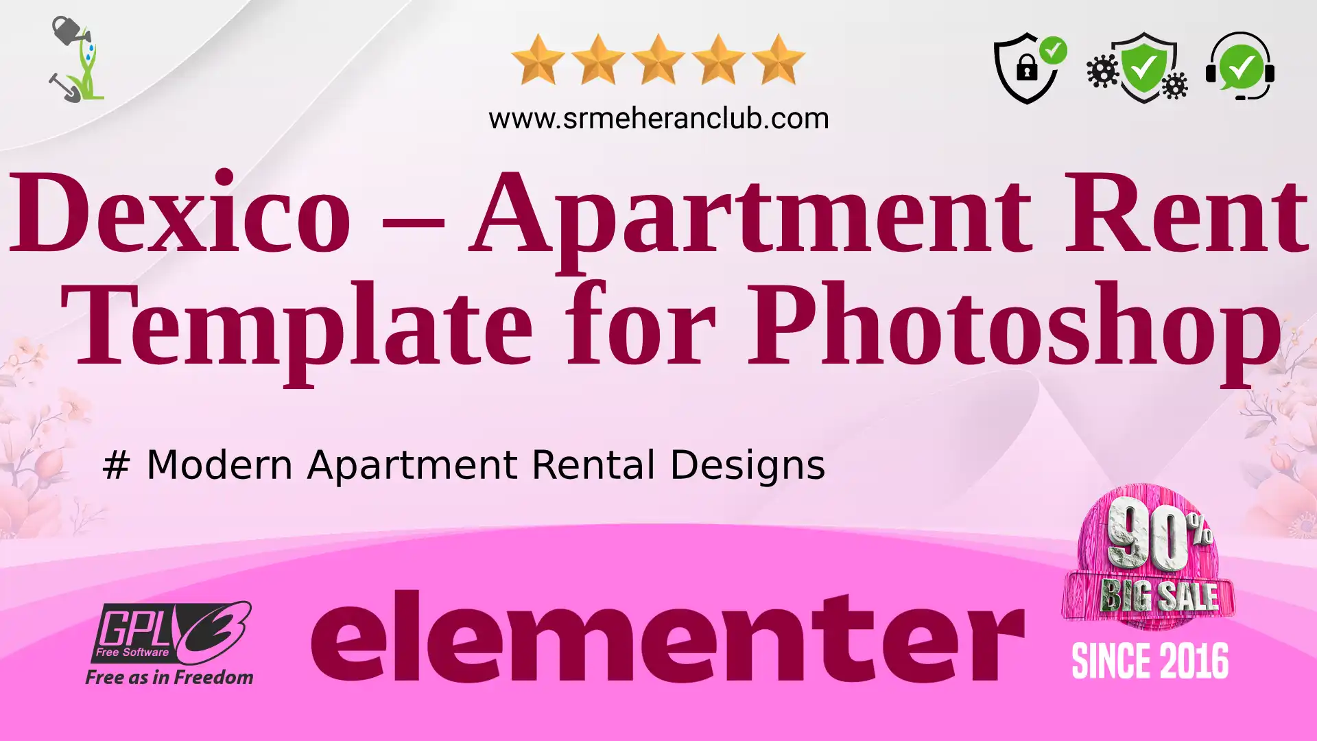 Dexico – Apartment Rent Template for Photoshop — Elementor Kit by Themeforest