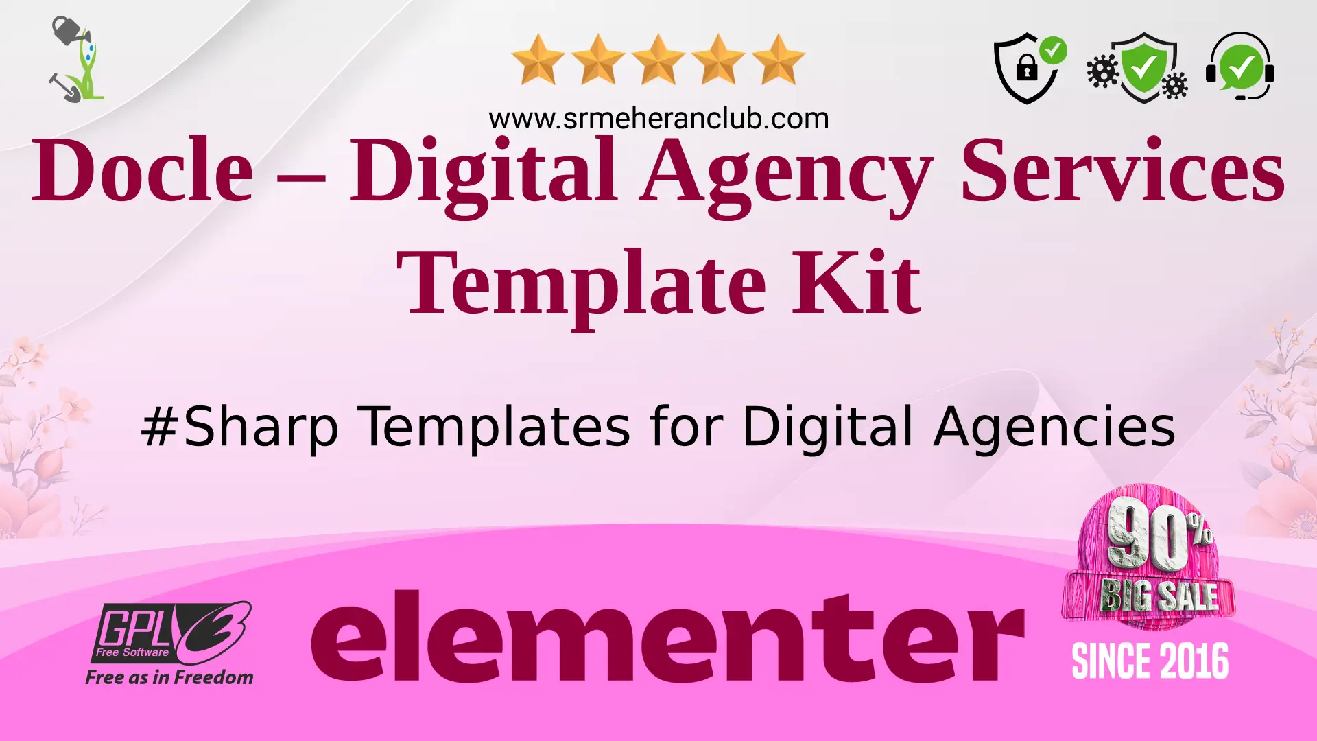 Docle – Digital Agency Services Template Kit — Elementor Kit by Themeforest