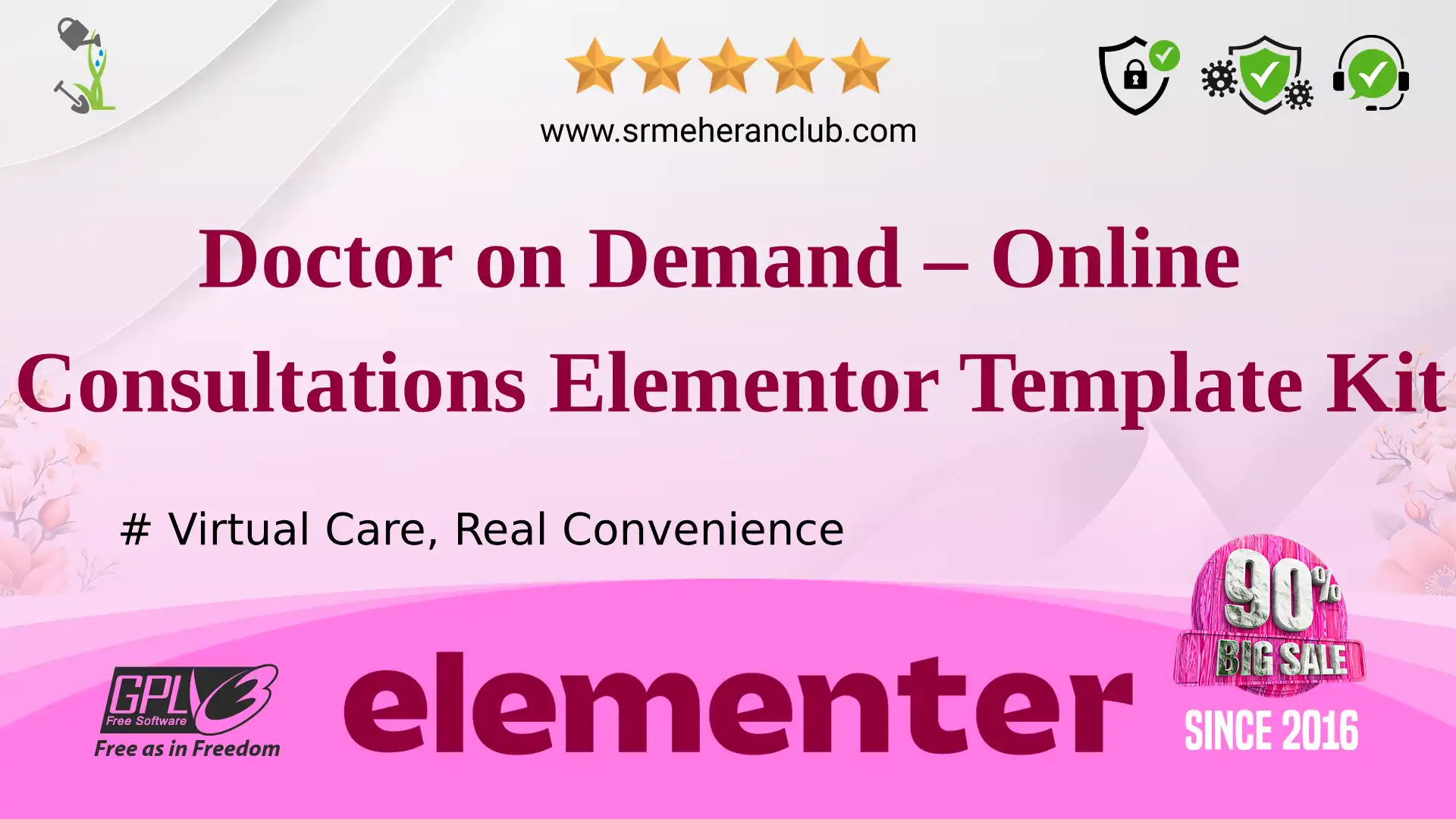 Doctor on Demand – Online Consultations Elementor Template Kit — Elementor Kit by Themeforest