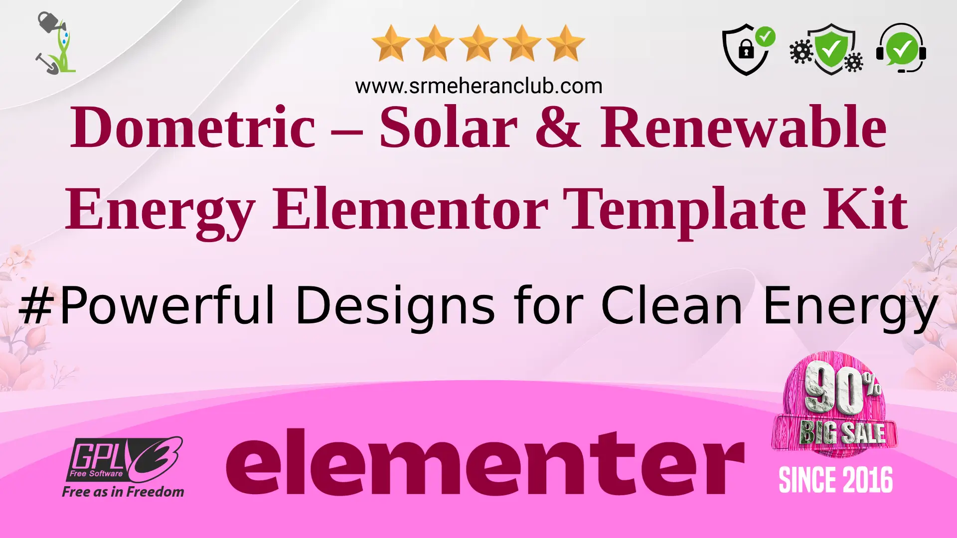 Dometric – Solar & Renewable Energy Elementor Template Kit — Elementor Kit by Themeforest
