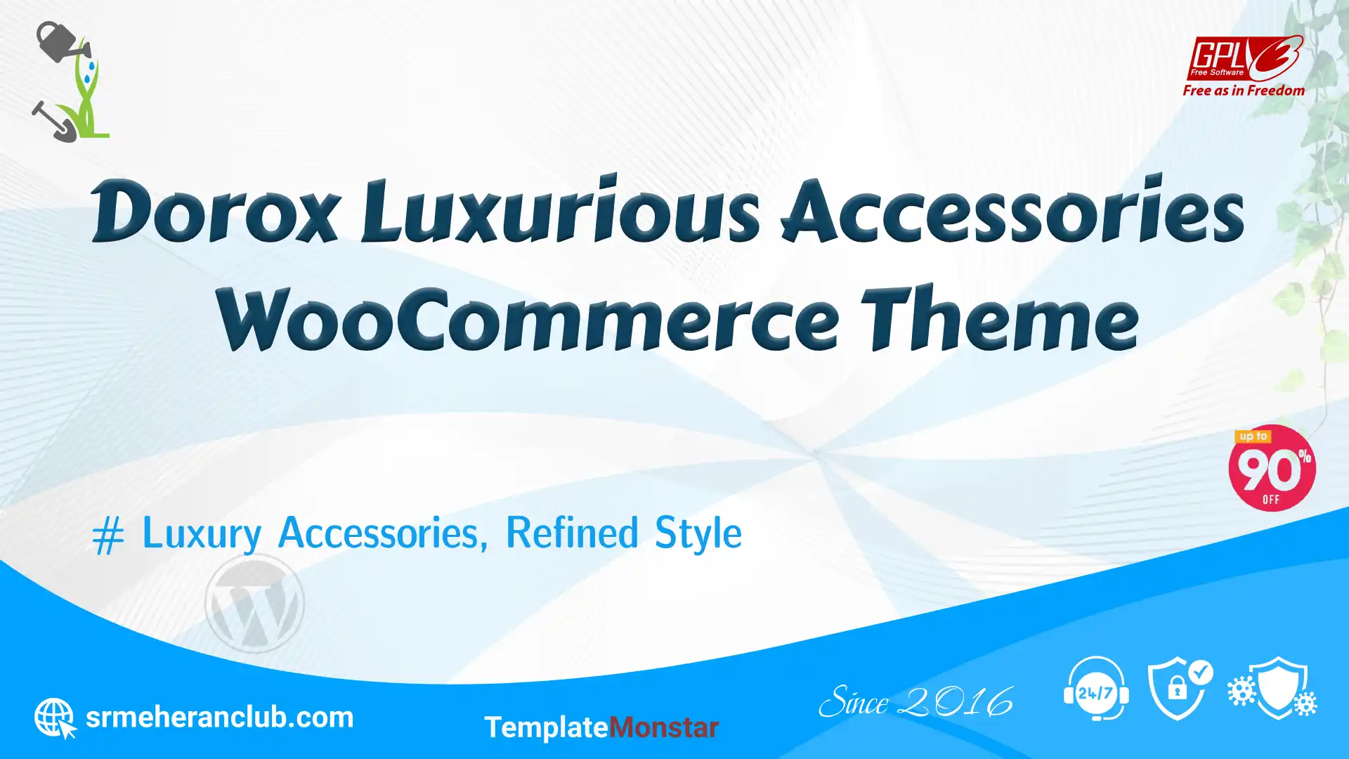 Dorox Luxurious Accessories WooCommerce Theme — Theme by Templatemonster