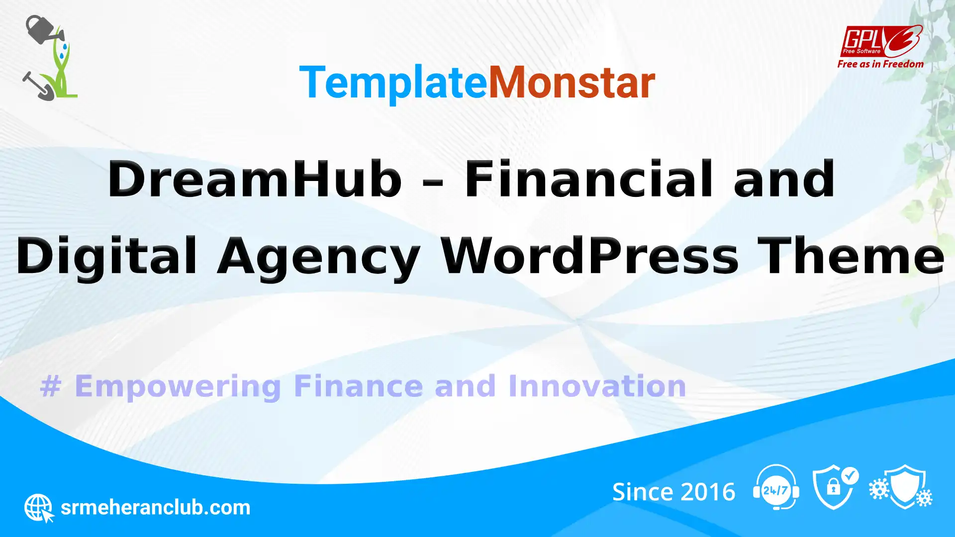 DreamHub – Financial and Digital Agency WordPress Theme