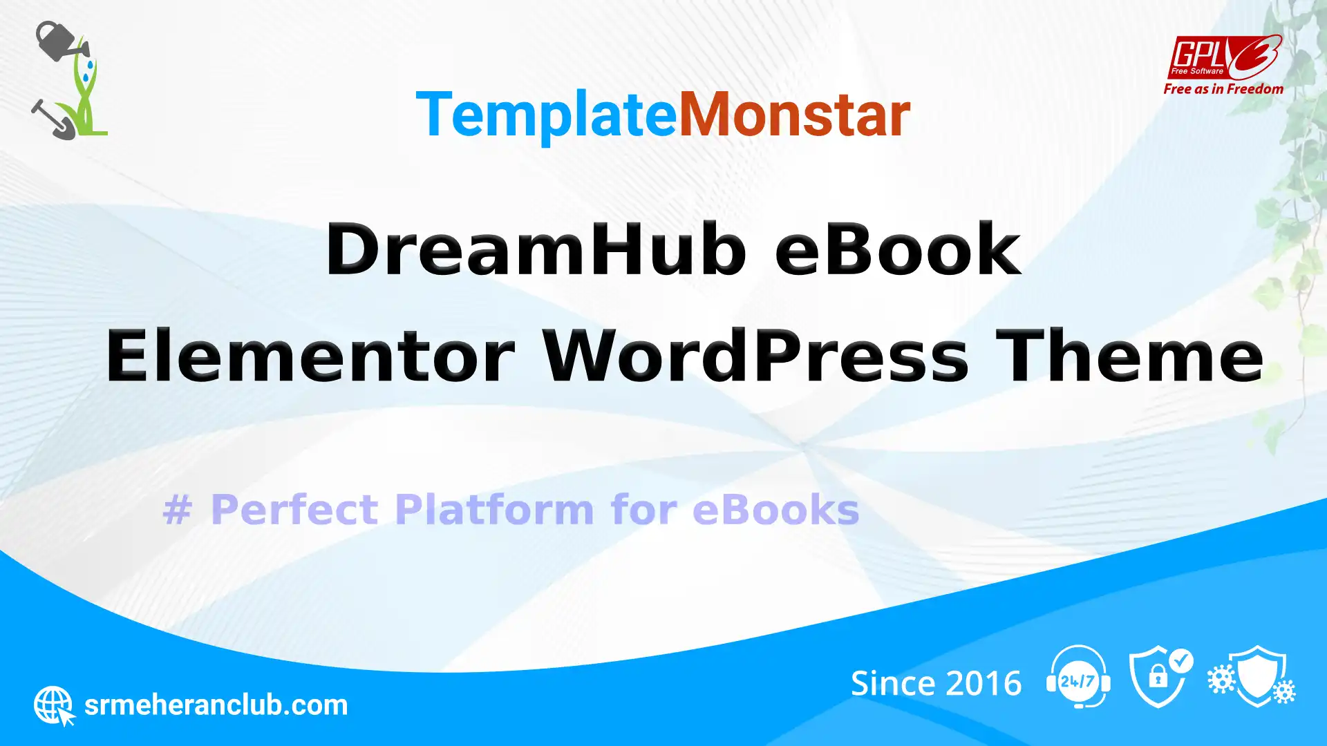 DreamHub eBook Elementor WordPress Theme