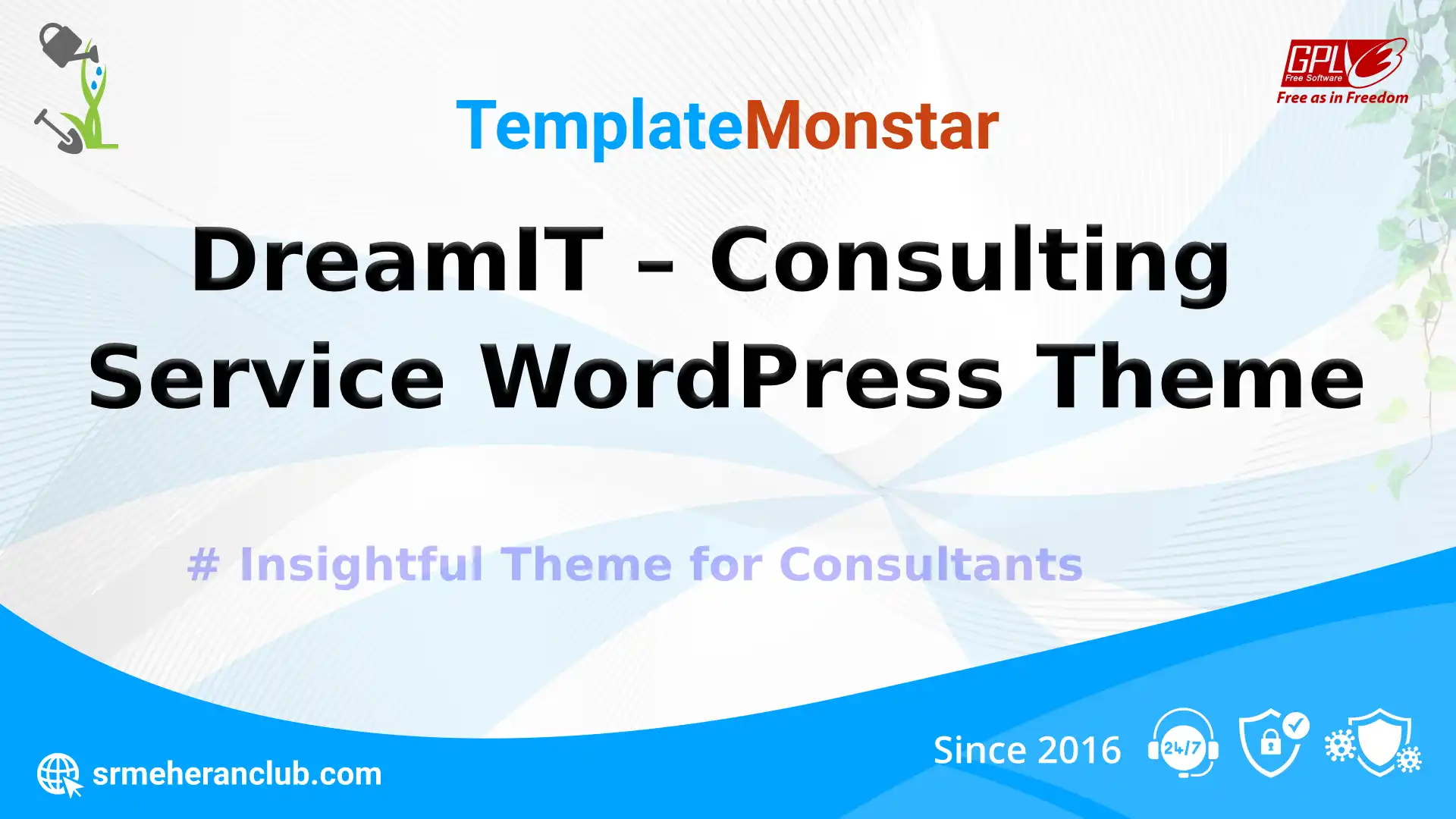 DreamIT – Consulting Service WordPress Theme — Theme by Templatemonster