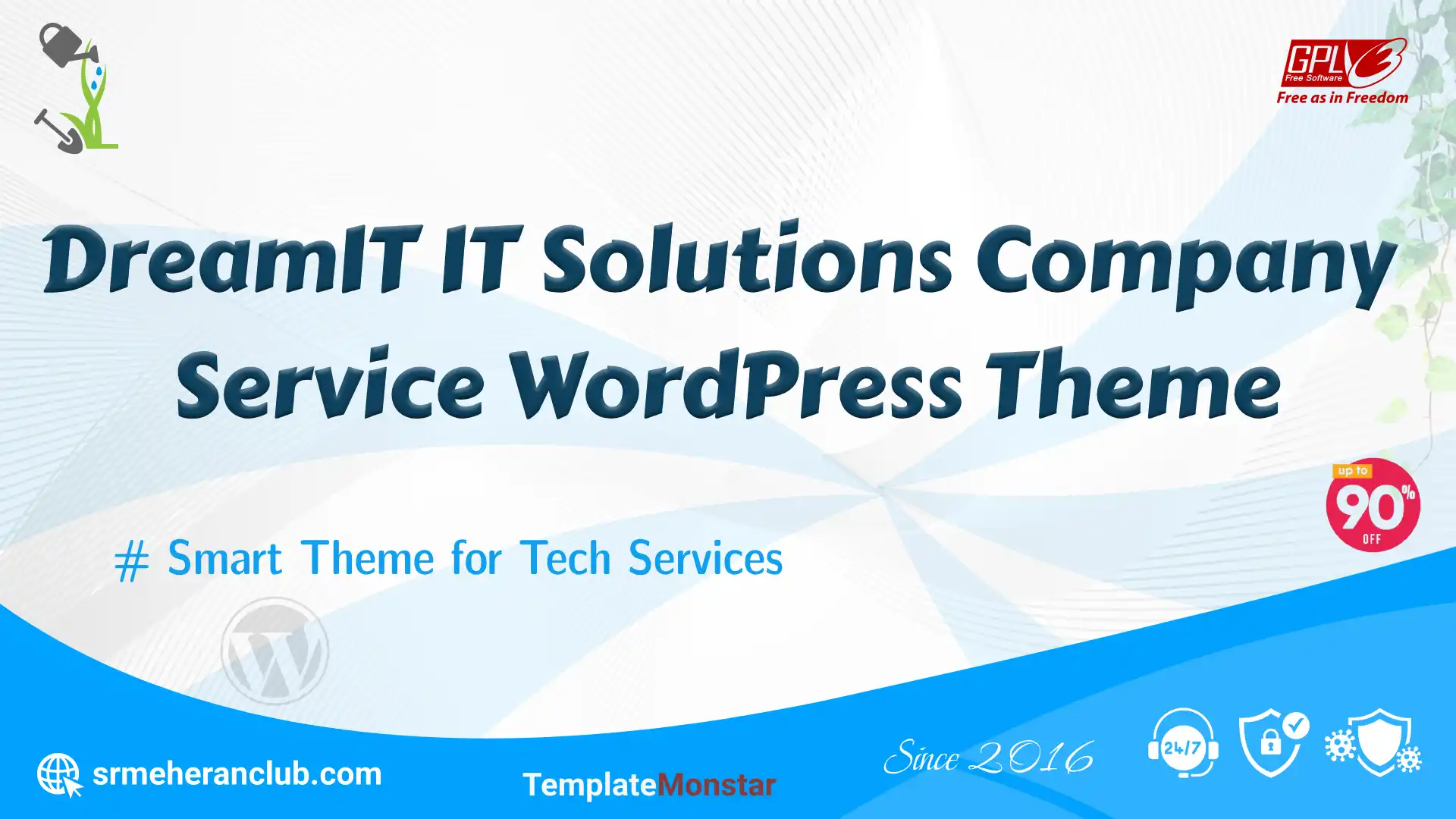 DreamIT IT Solutions Company Service WordPress Theme — Theme by Templatemonster