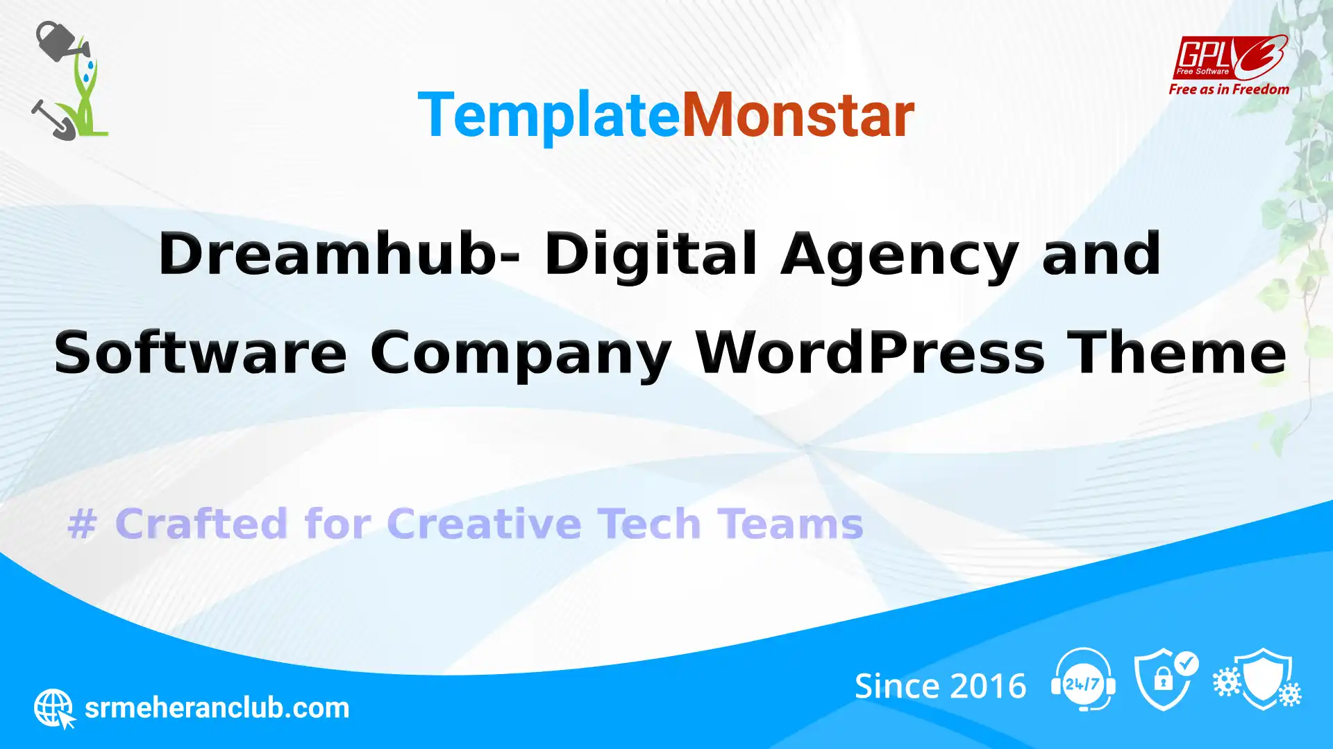 Dreamhub- Digital Agency and Software Company WordPress Theme
