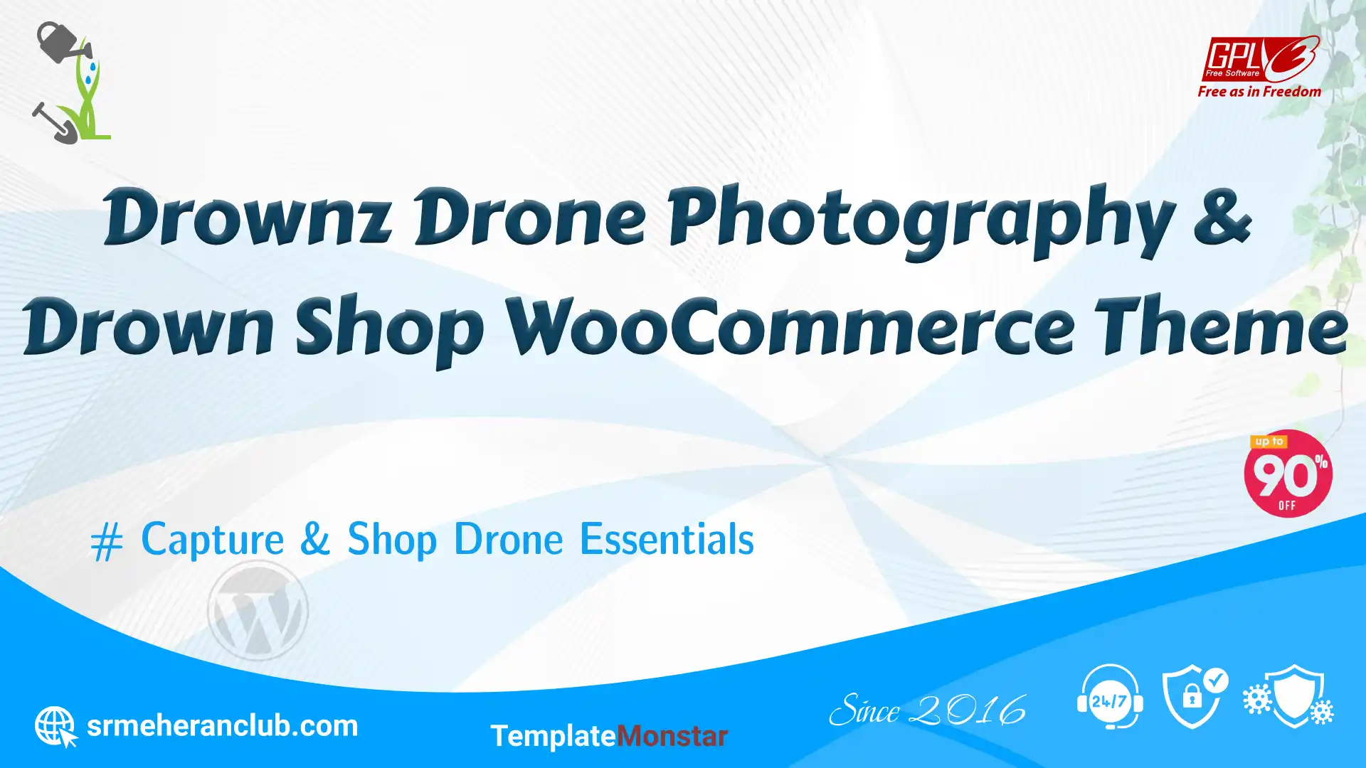 Drownz Drone Photography & Drown Shop WooCommerce Theme — Theme by Templatemonster