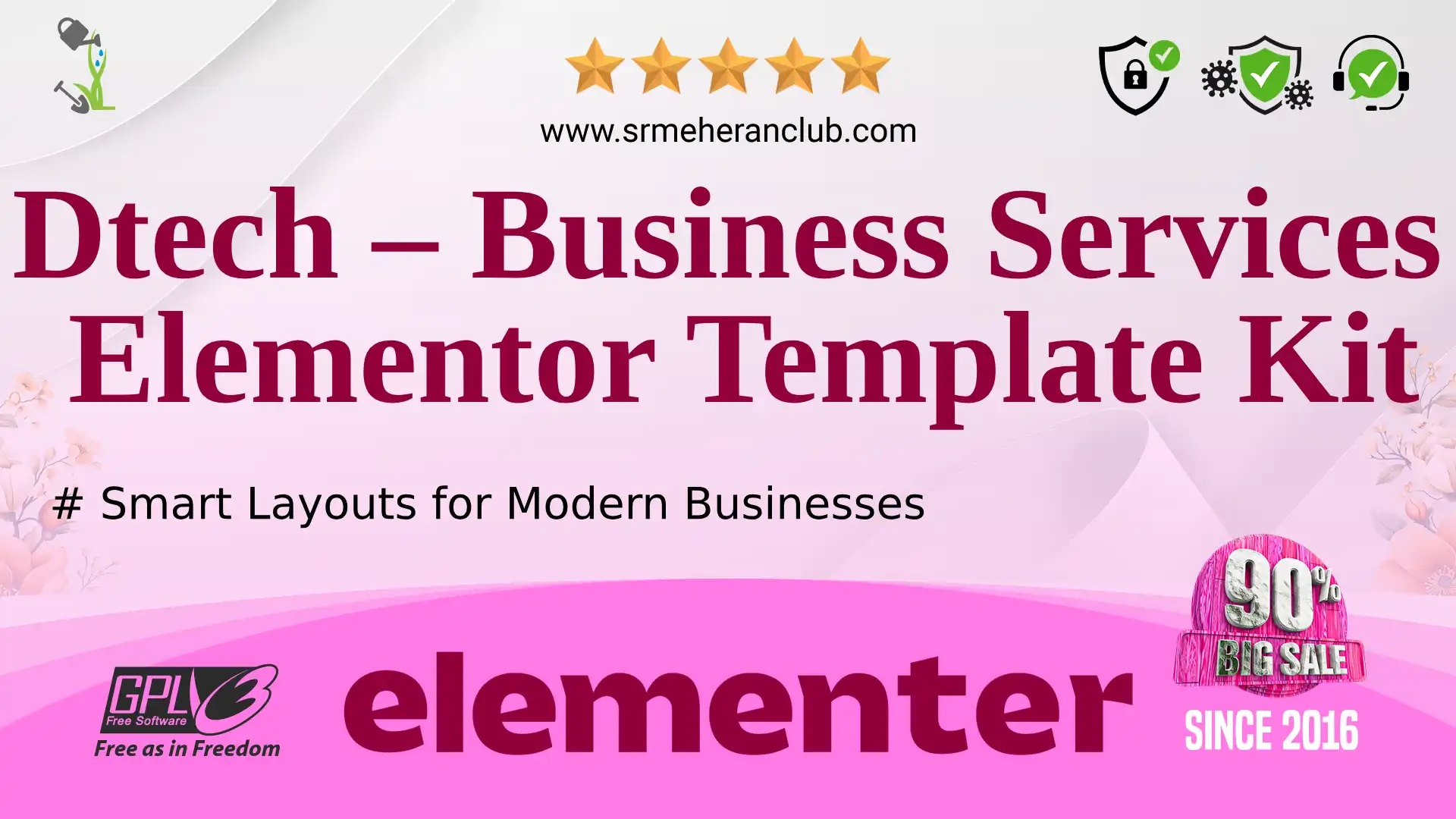 Dtech – Business Services Elementor Template Kit — Elementor Kit by Themeforest