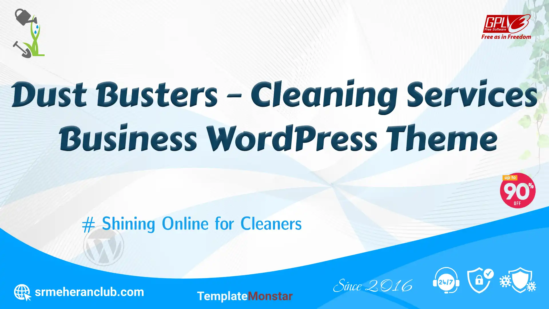 Dust Busters – Cleaning Services Business WordPress Theme — Theme by Templatemonster