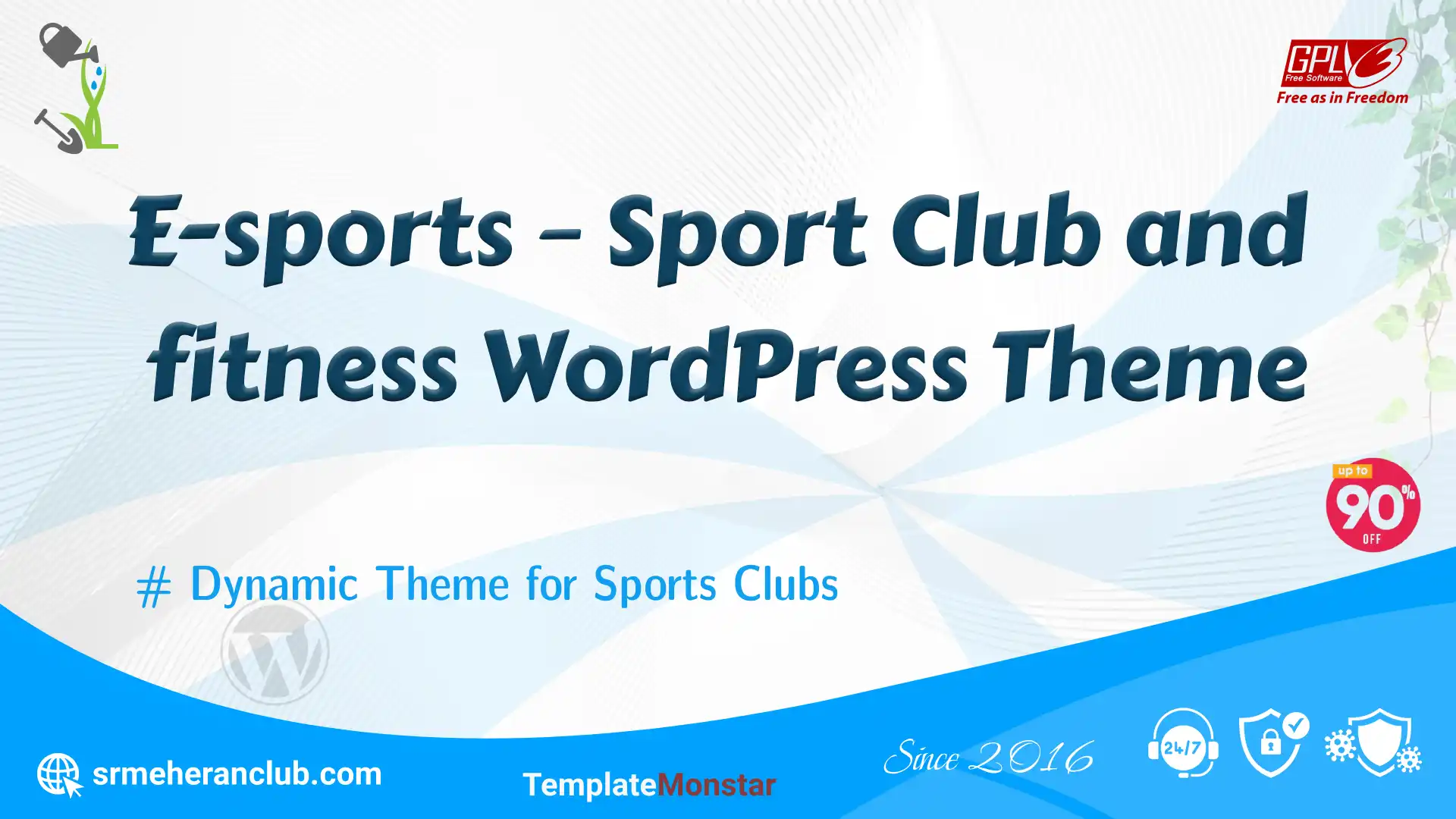 E-sports – Sport Club and fitness WordPress Theme — Theme by Templatemonster