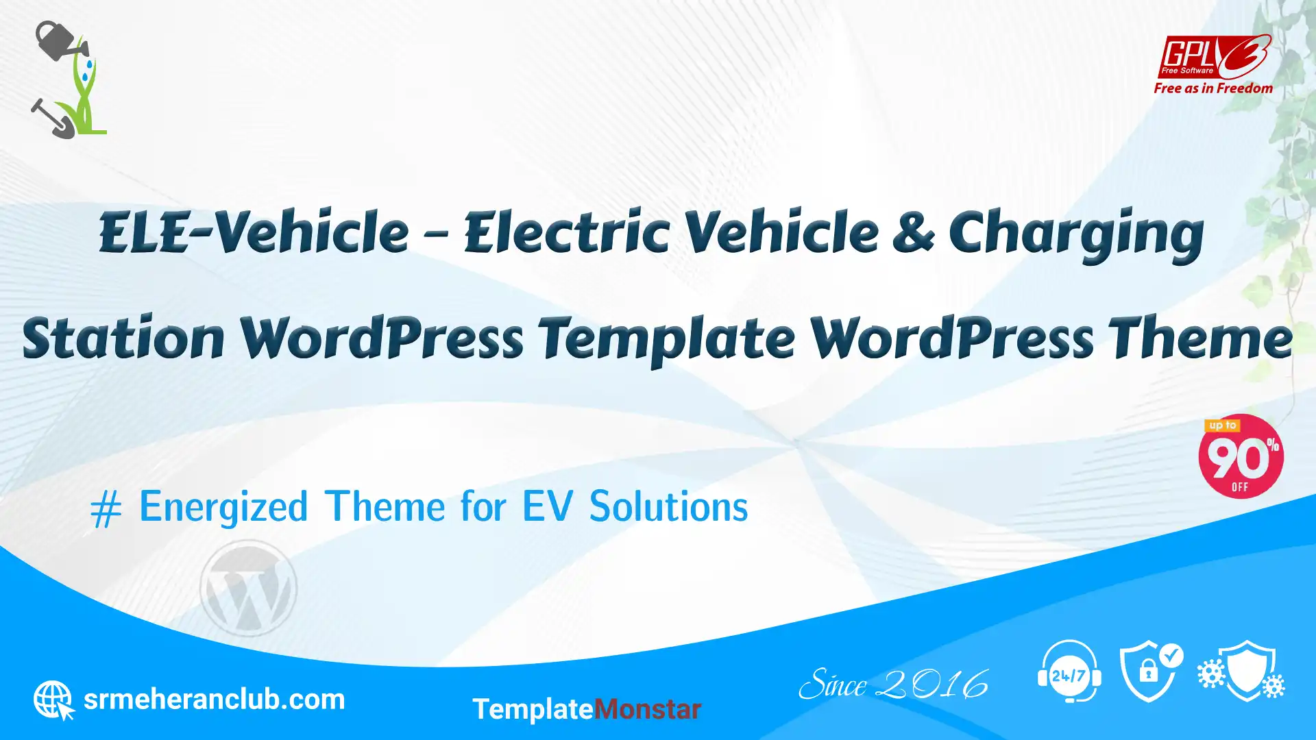 ELE-Vehicle – Electric Vehicle & Charging Station WordPress Template WordPress Theme — Theme by Templatemonster