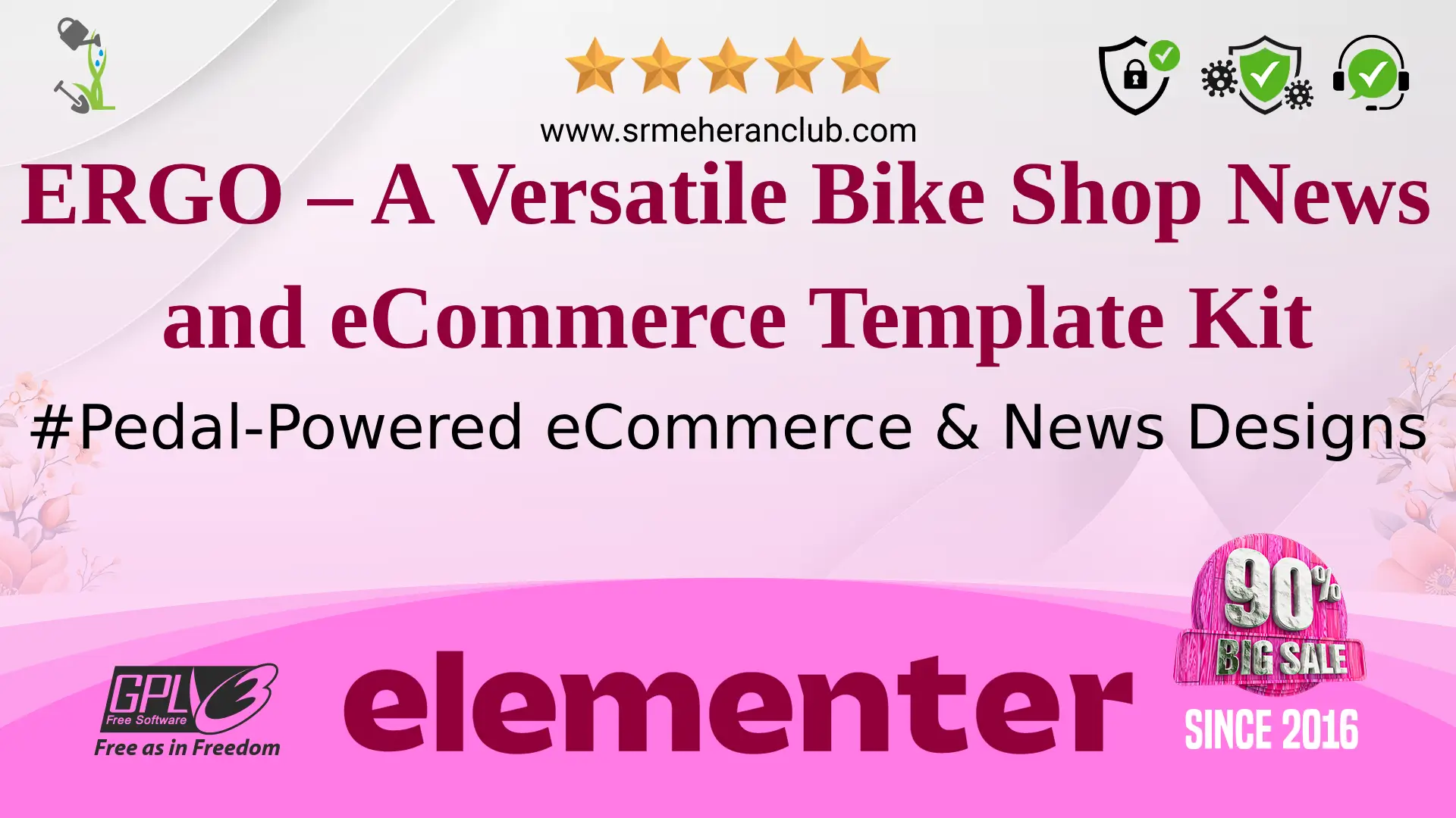 ERGO – A Versatile Bike Shop News and eCommerce Template Kit — Elementor Kit by Themeforest