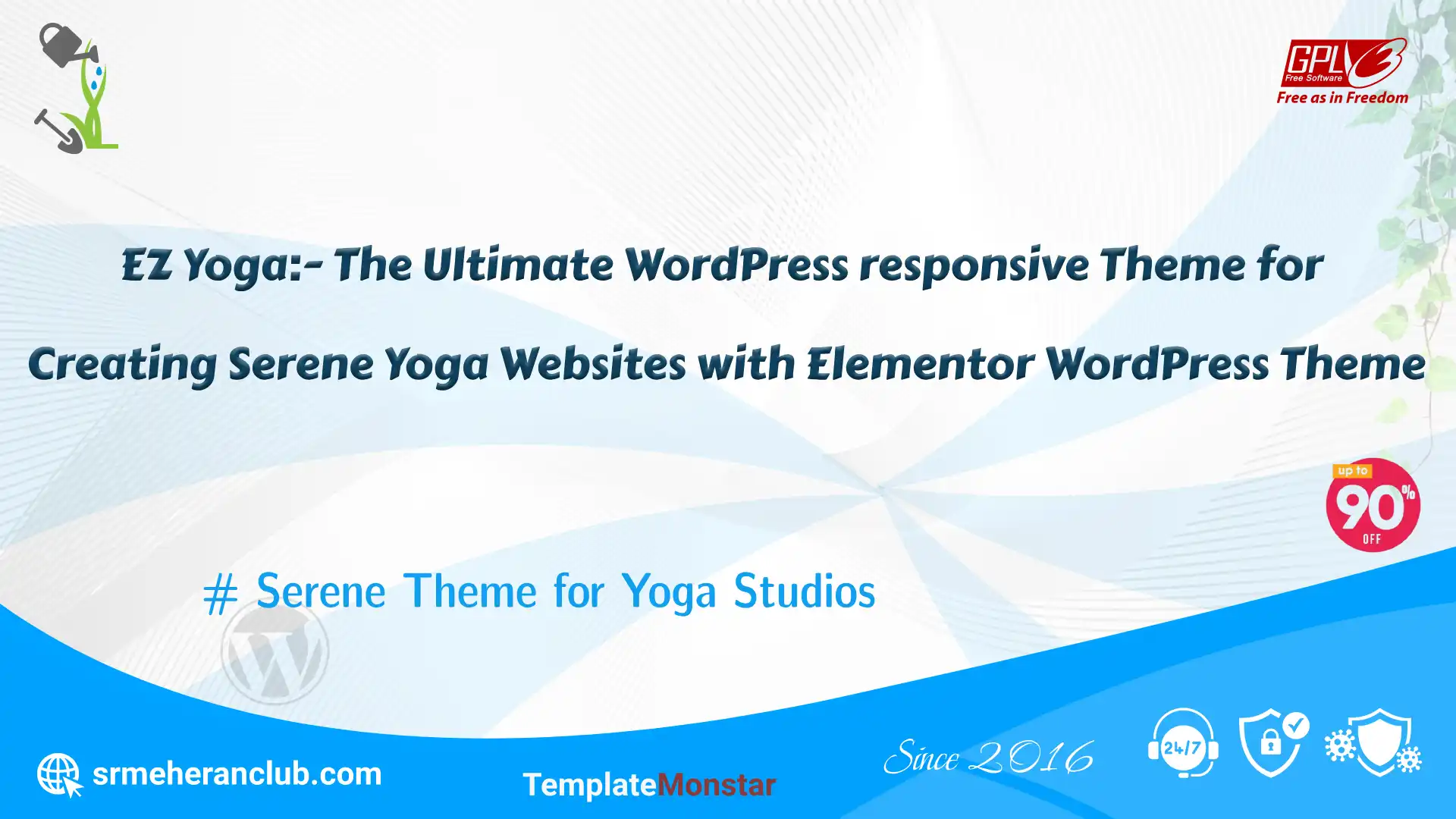 EZ Yoga:- The Ultimate WordPress responsive Theme for Creating Serene Yoga Websites with Elementor WordPress Theme