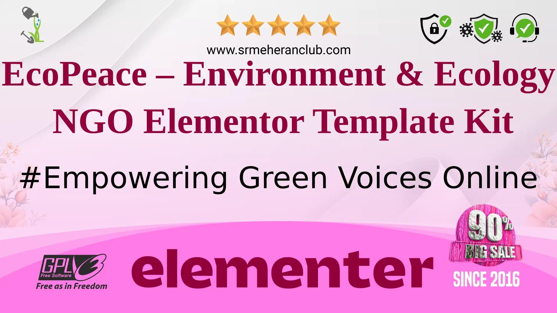 EcoPeace – Environment & Ecology NGO Elementor Template Kit — Elementor Kit by Themeforest