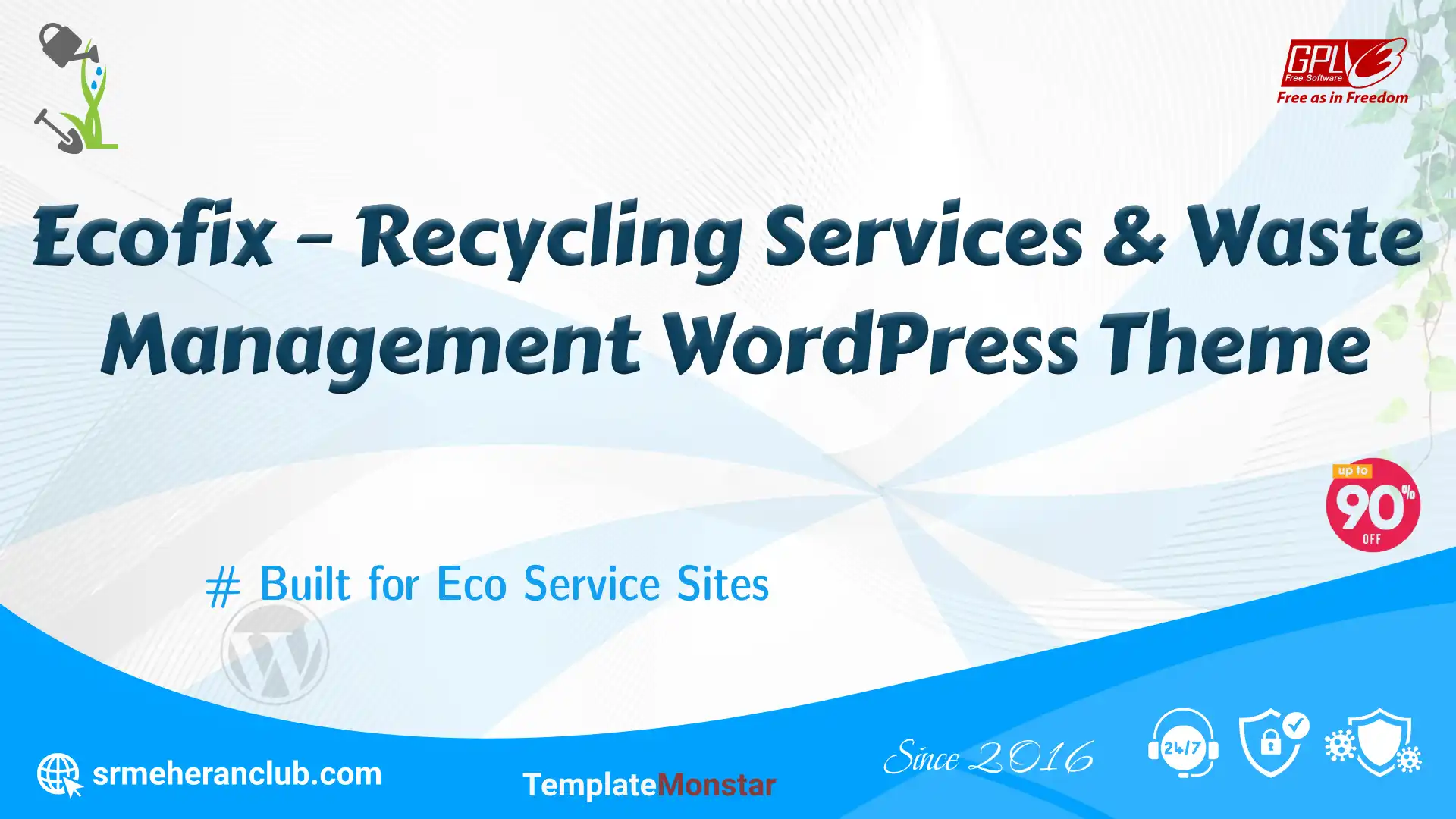 Ecofix – Recycling Services & Waste Management WordPress Theme