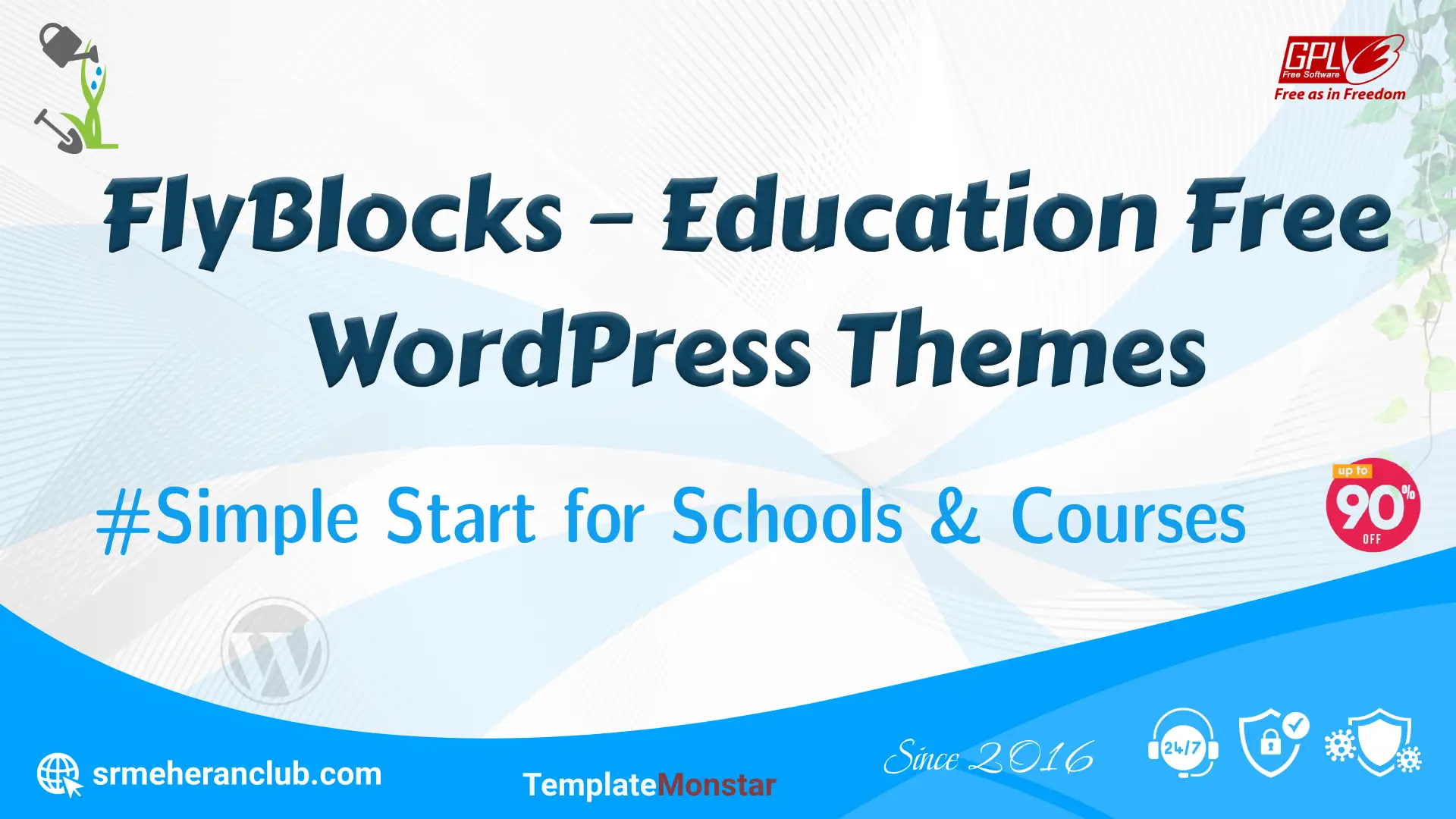 Educenter – Education Free WordPress Themes — Theme by Templatemonster