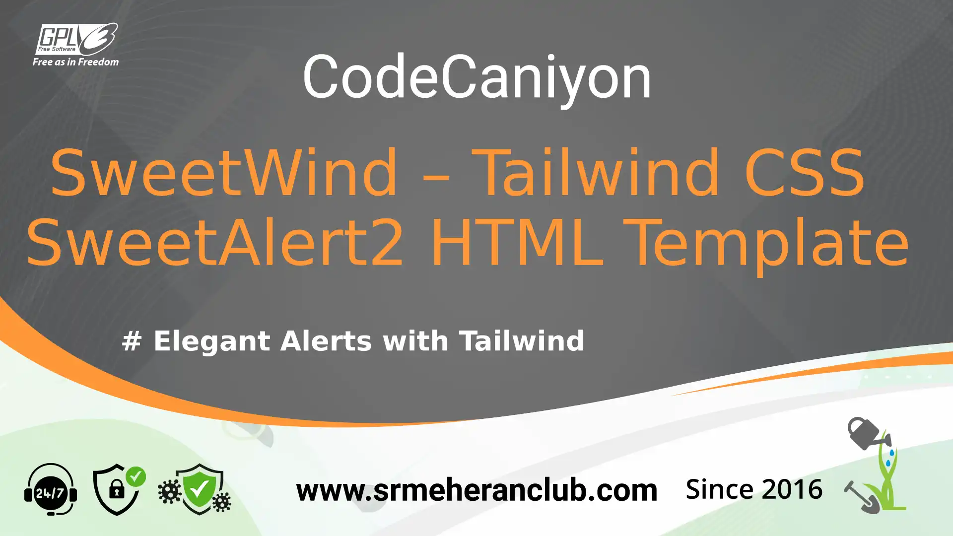 SweetWind – Tailwind CSS SweetAlert2 HTML Template — Template by Themeforest