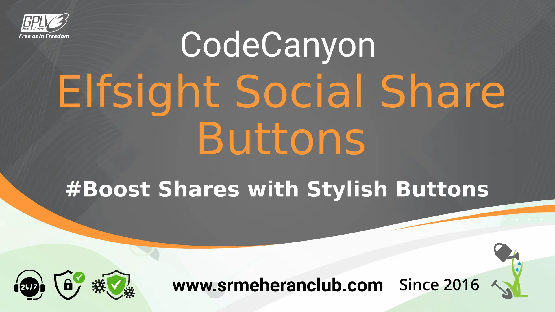 Elfsight Social Share Buttons — Plugin by Codecanyon