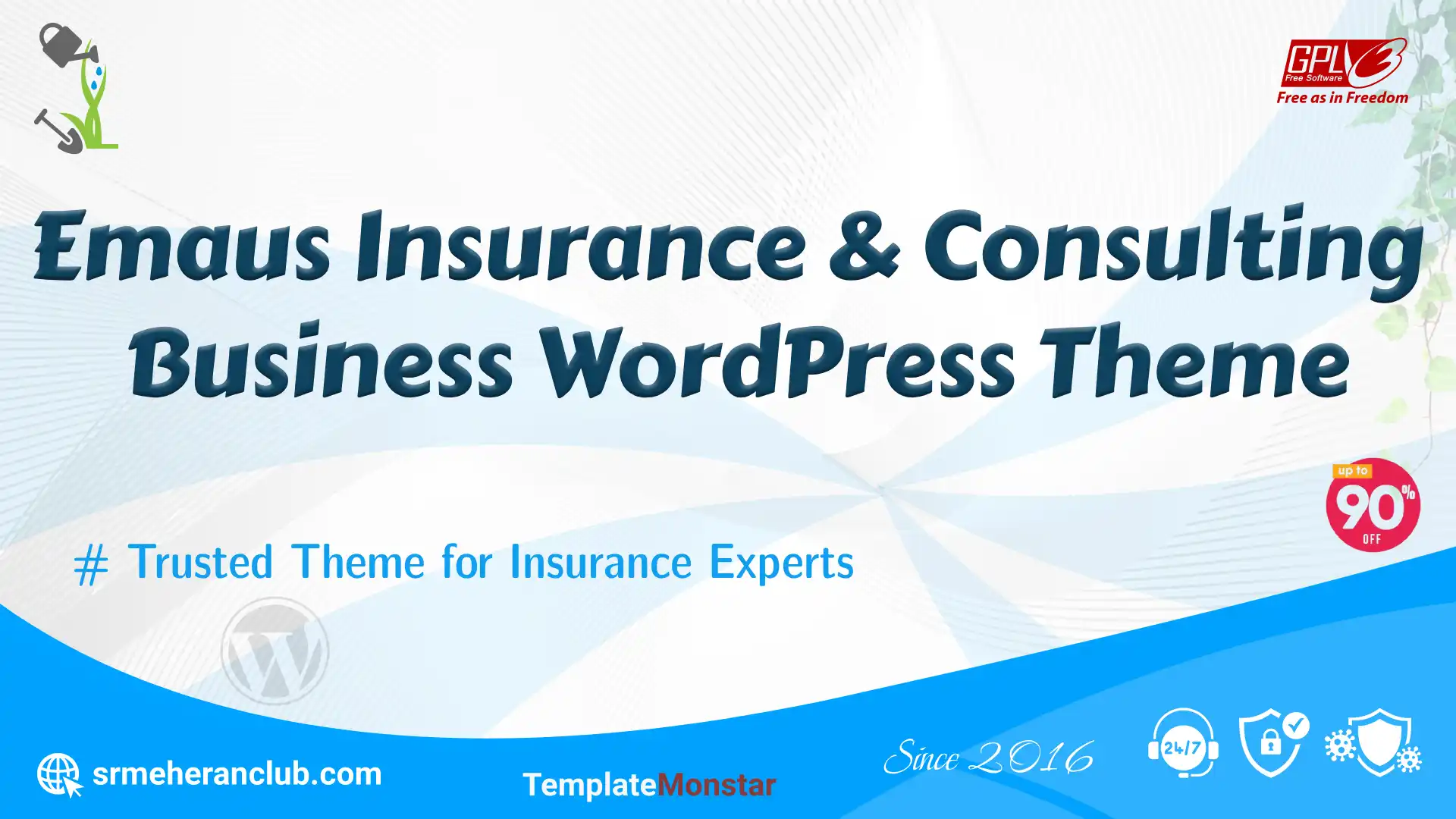 Emaus Insurance & Consulting Business WordPress Theme — Theme by Templatemonster
