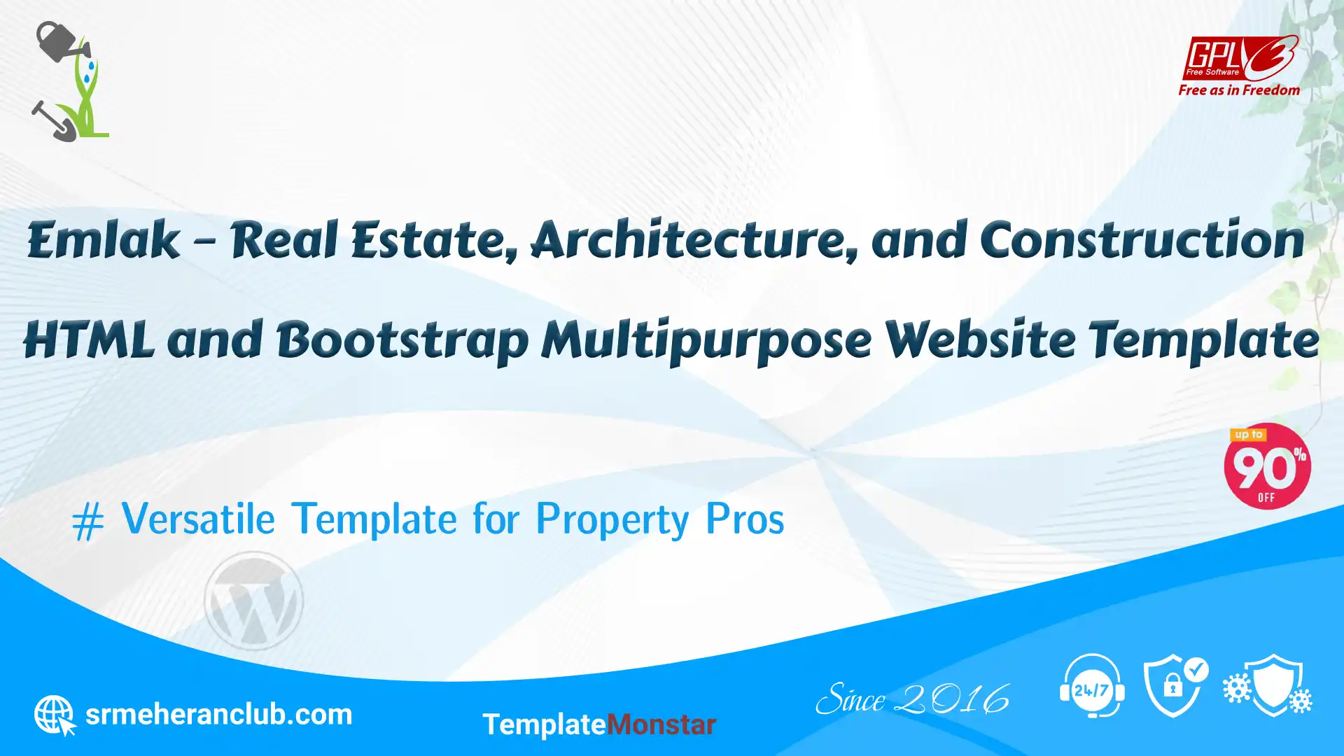 Emlak – Real Estate, Architecture, and Construction HTML and Bootstrap Multipurpose Website Template
