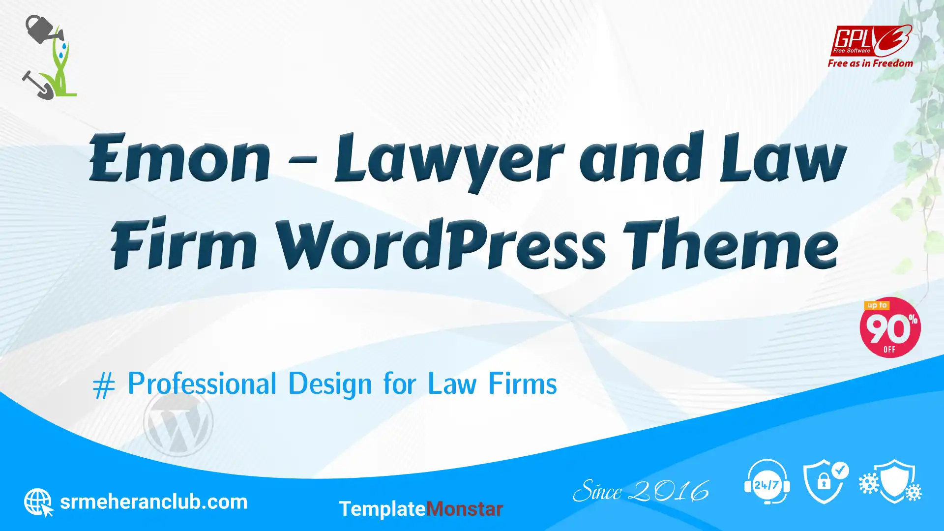 Emon – Lawyer and Law Firm WordPress Theme — Theme by Templatemonster