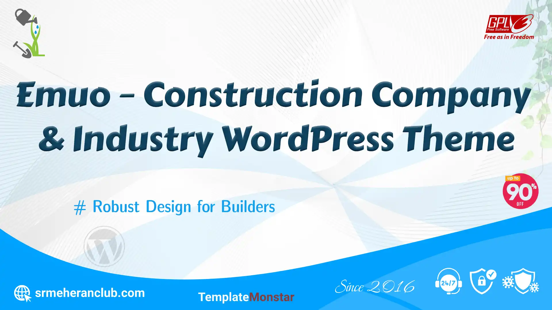 Emuo – Construction Company & Industry WordPress Theme — Theme by Templatemonster