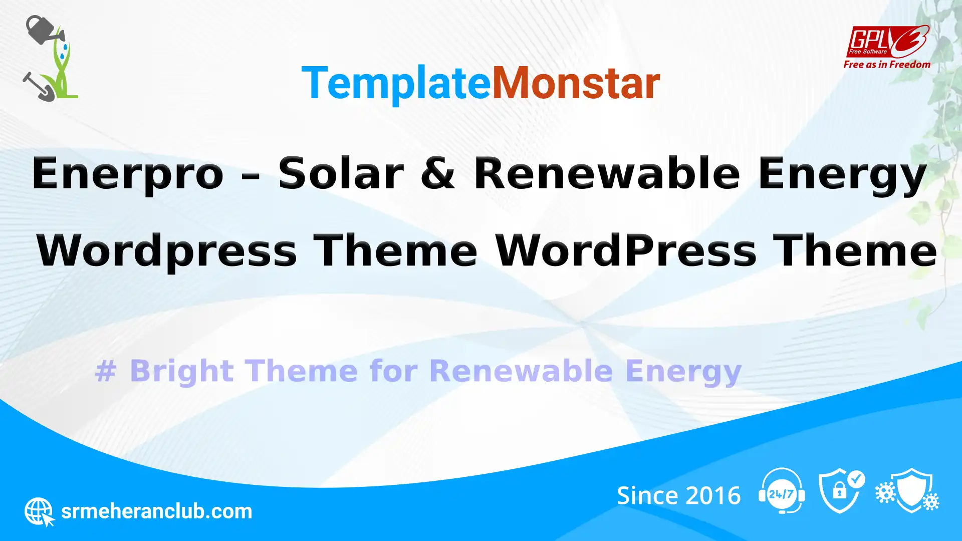 Enerpro – Solar & Renewable Energy WordPress Theme WordPress Theme